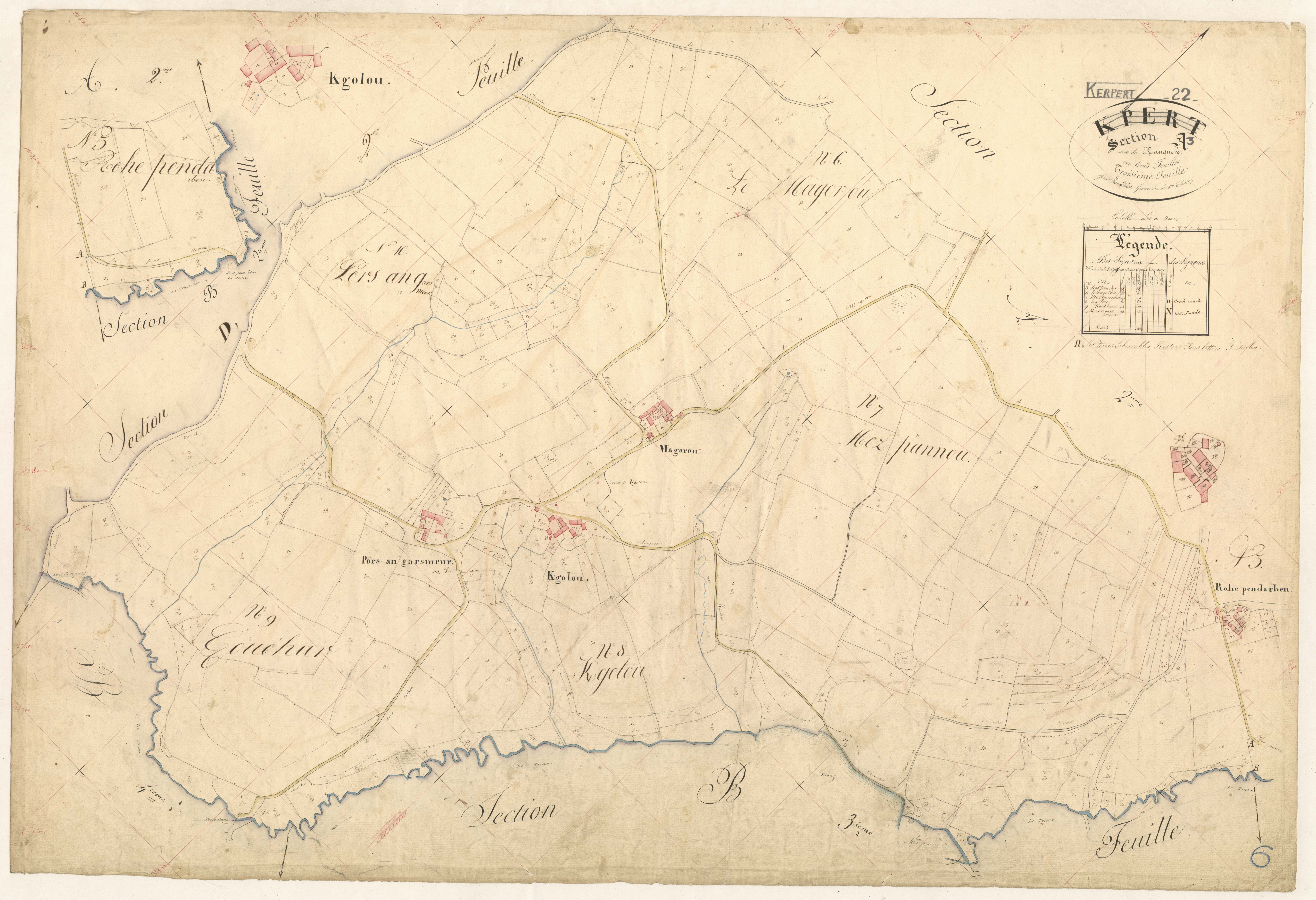 Kerpert - Section A, 3e feuille