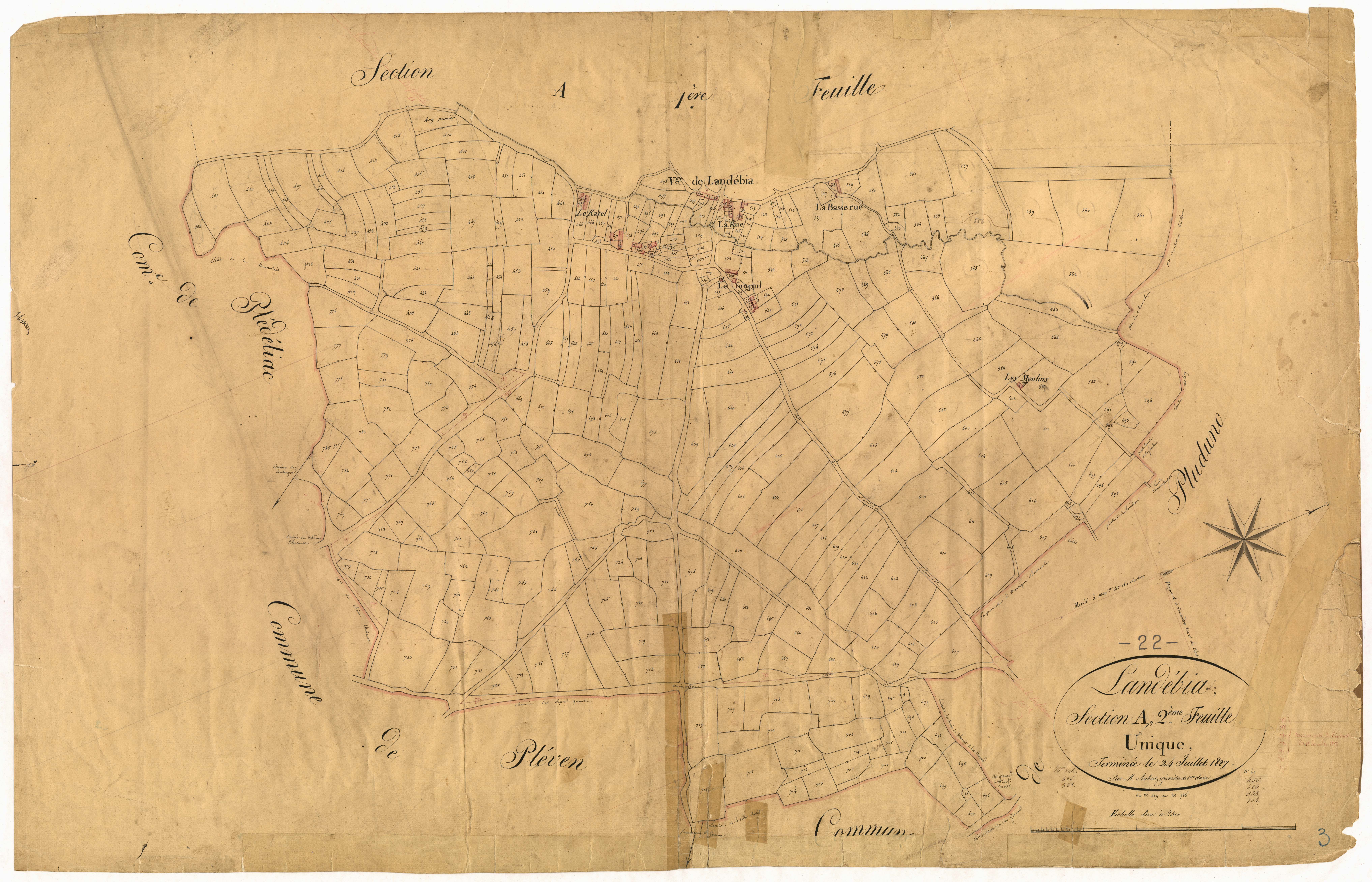 Landébia - Section A, 2e feuille