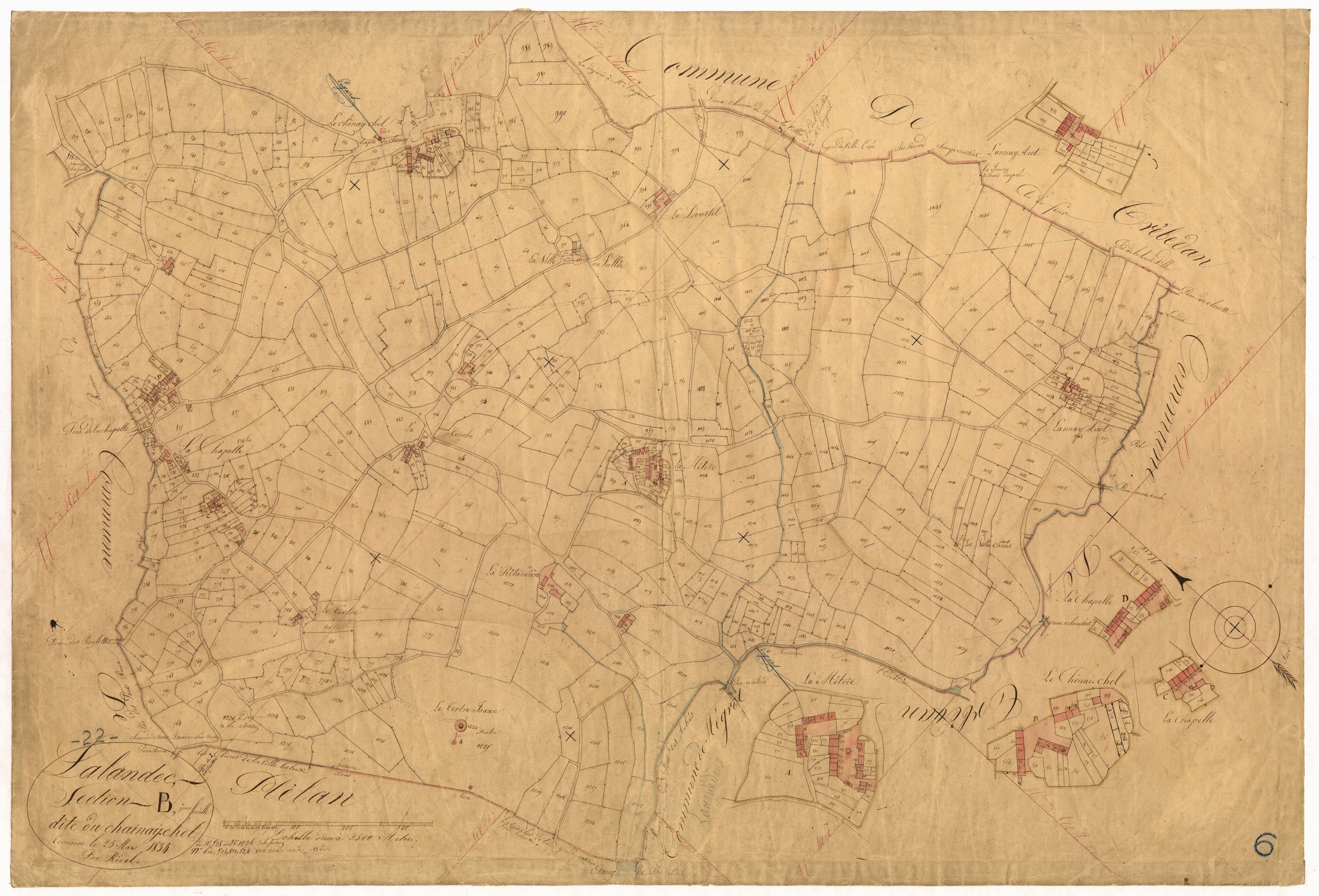 La Landec - Section B, 3e feuille