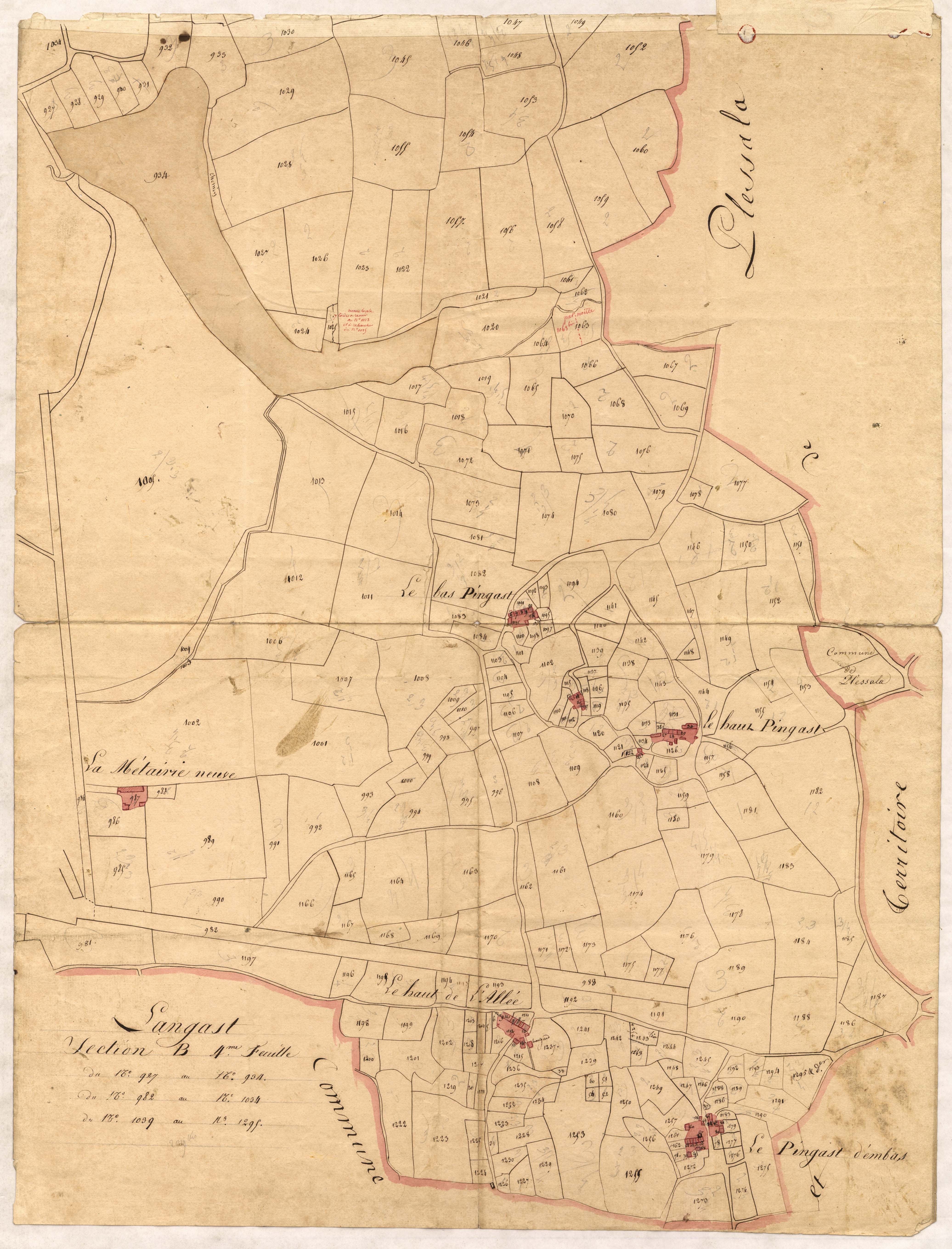 Langast - Section B, 4e feuille