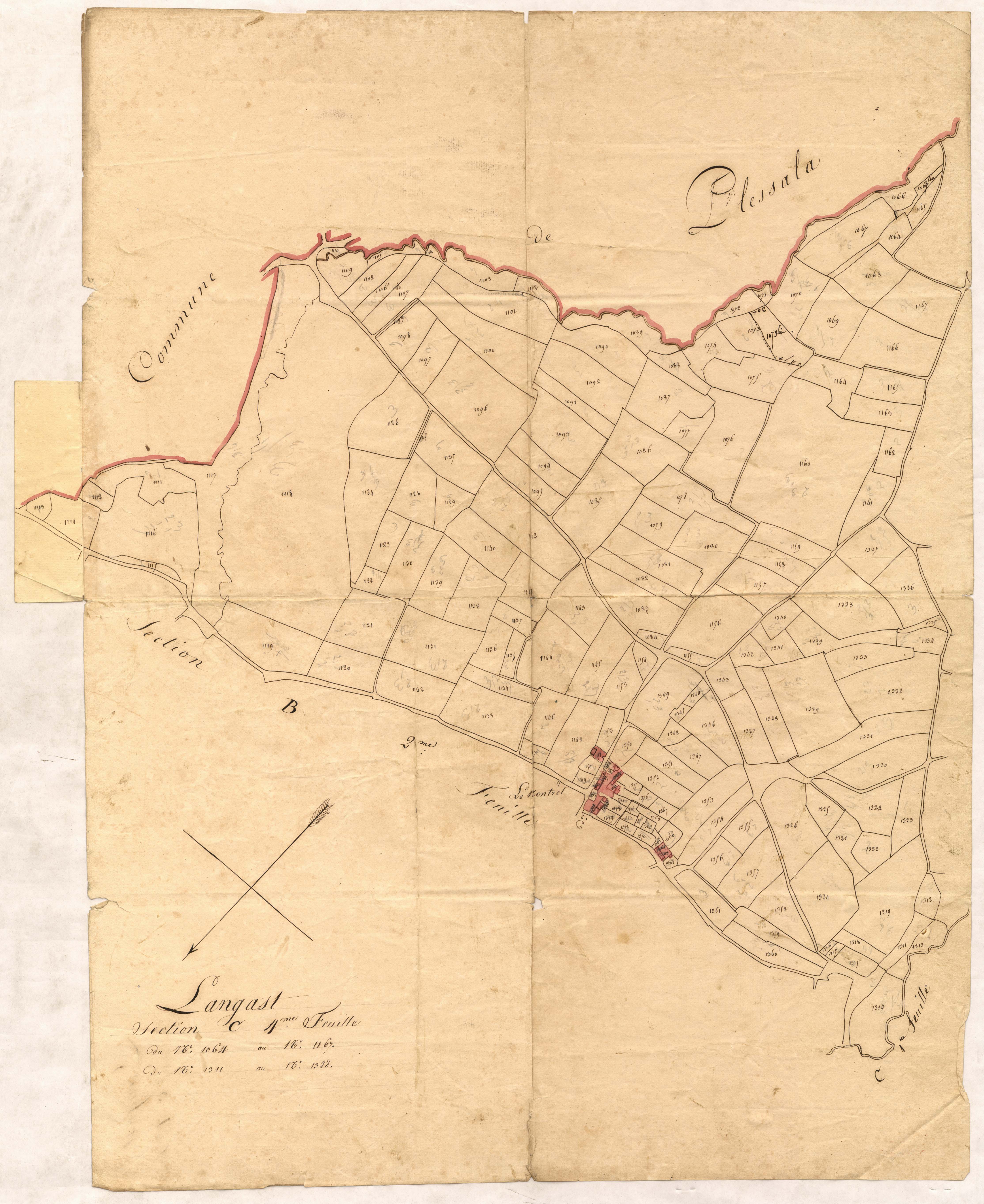 Langast - Section C, 4e feuille