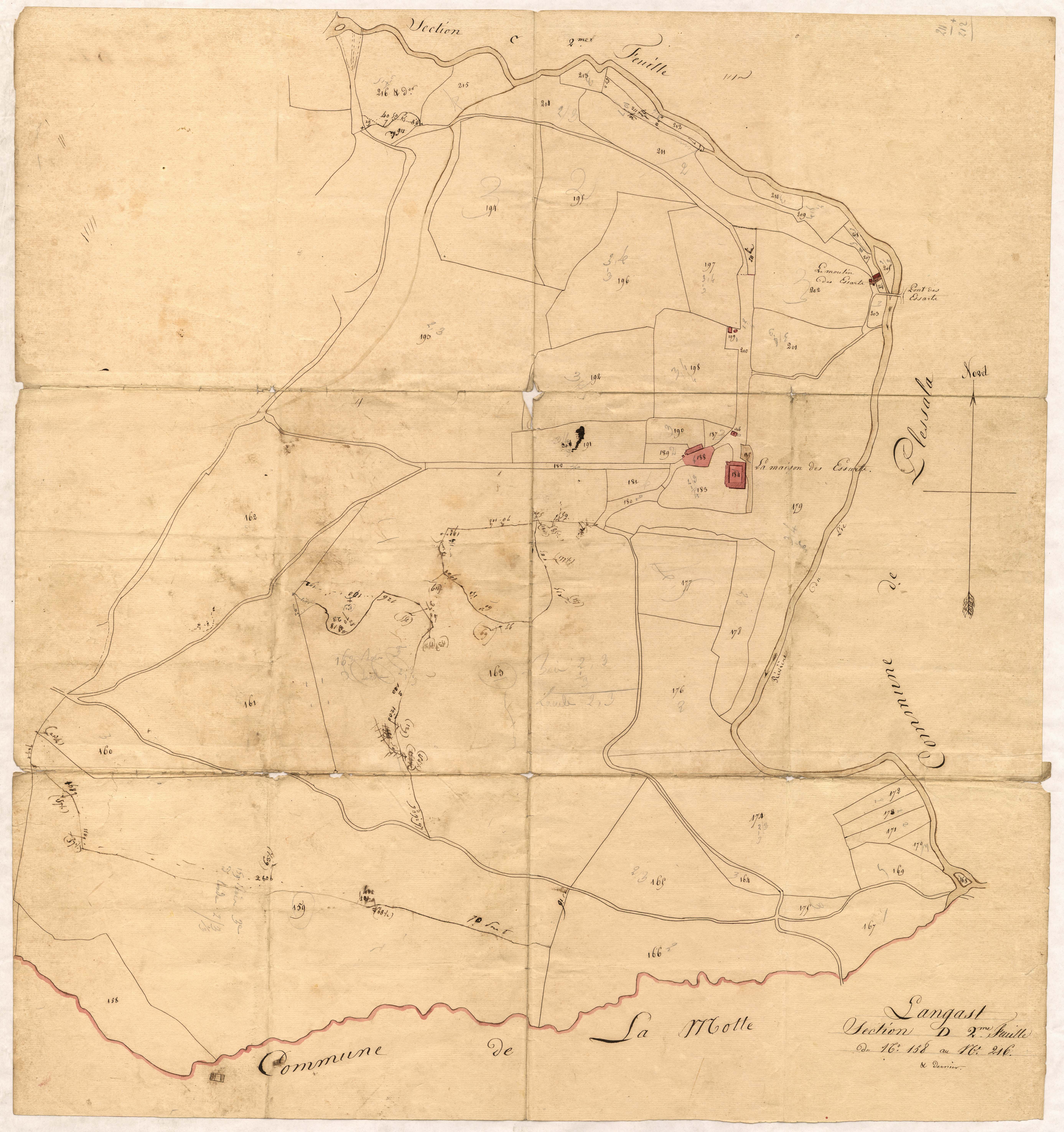 Langast - Section D, 2e feuille