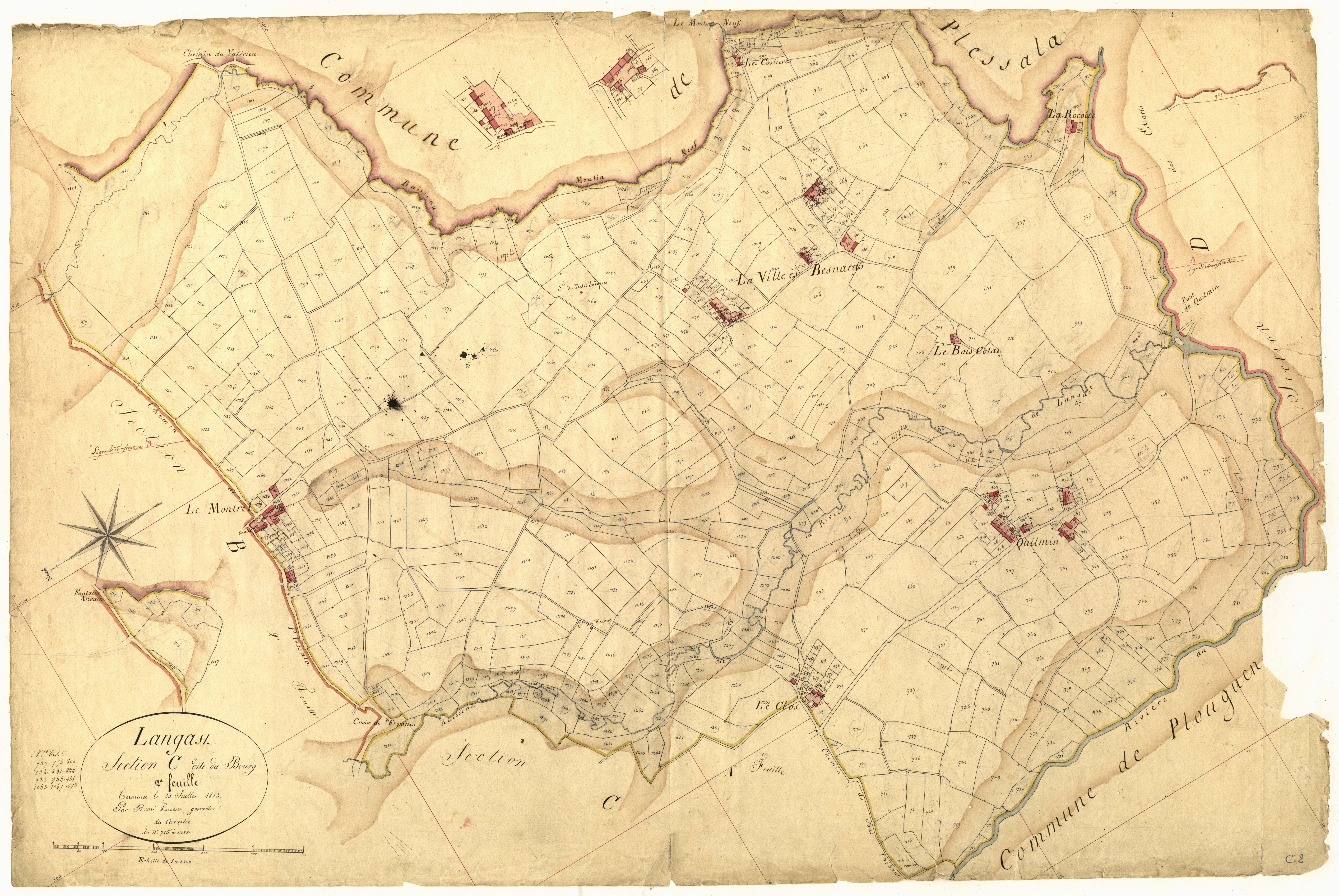 Langast - Section C, 2e feuille