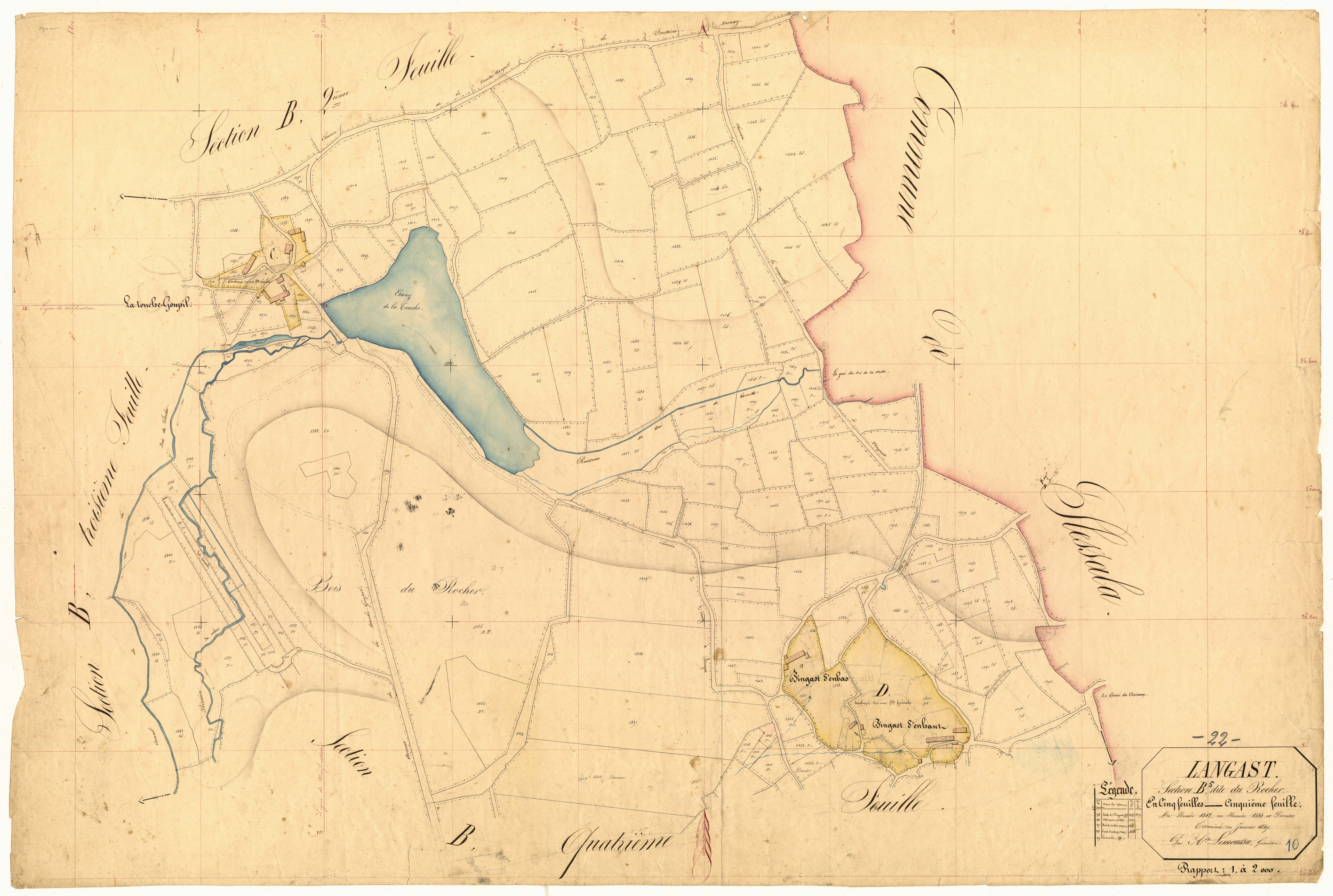 Langast - Section B, 4e feuille