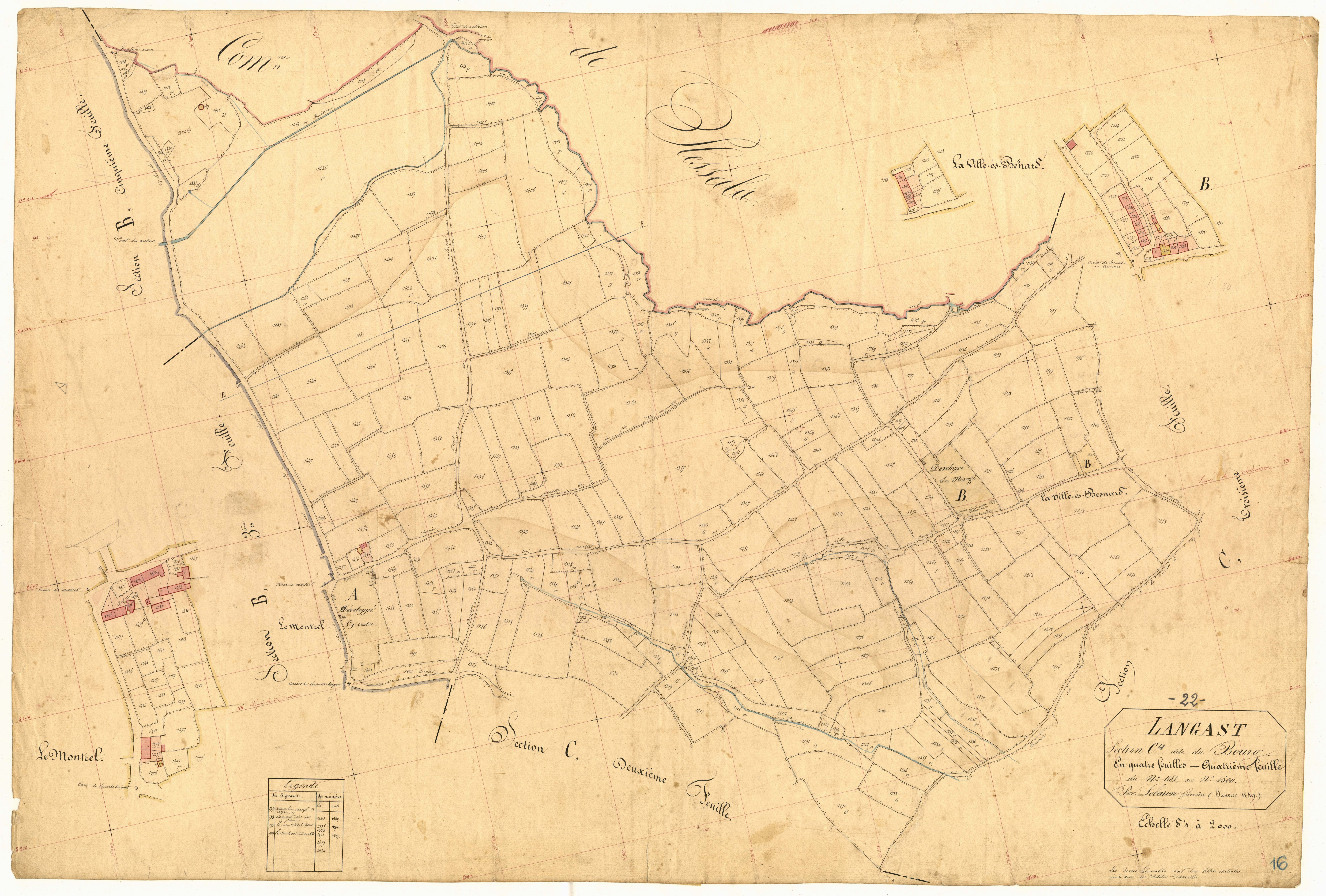 Langast - Section C, 4e feuille