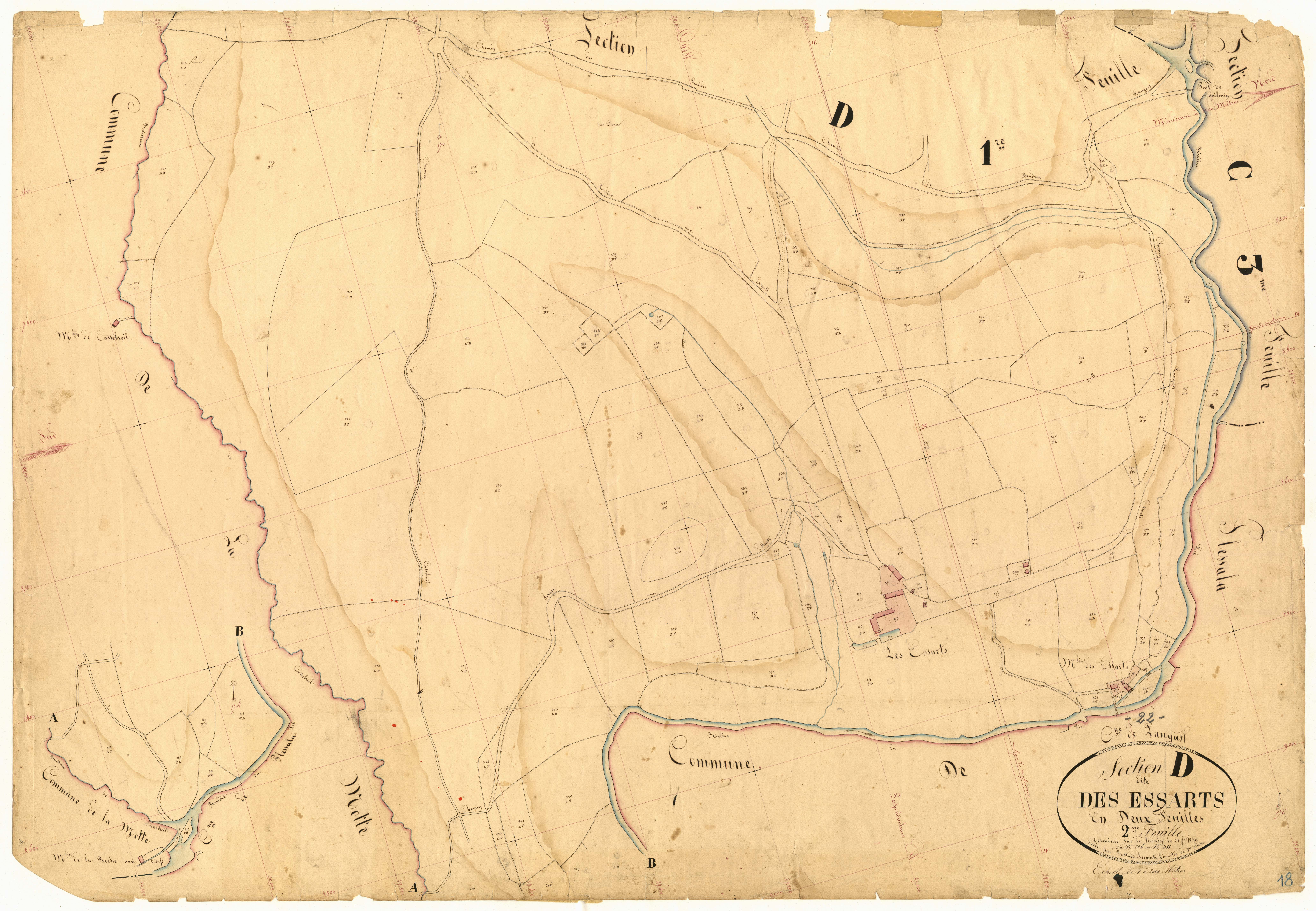 Langast - Section D, 2e feuille