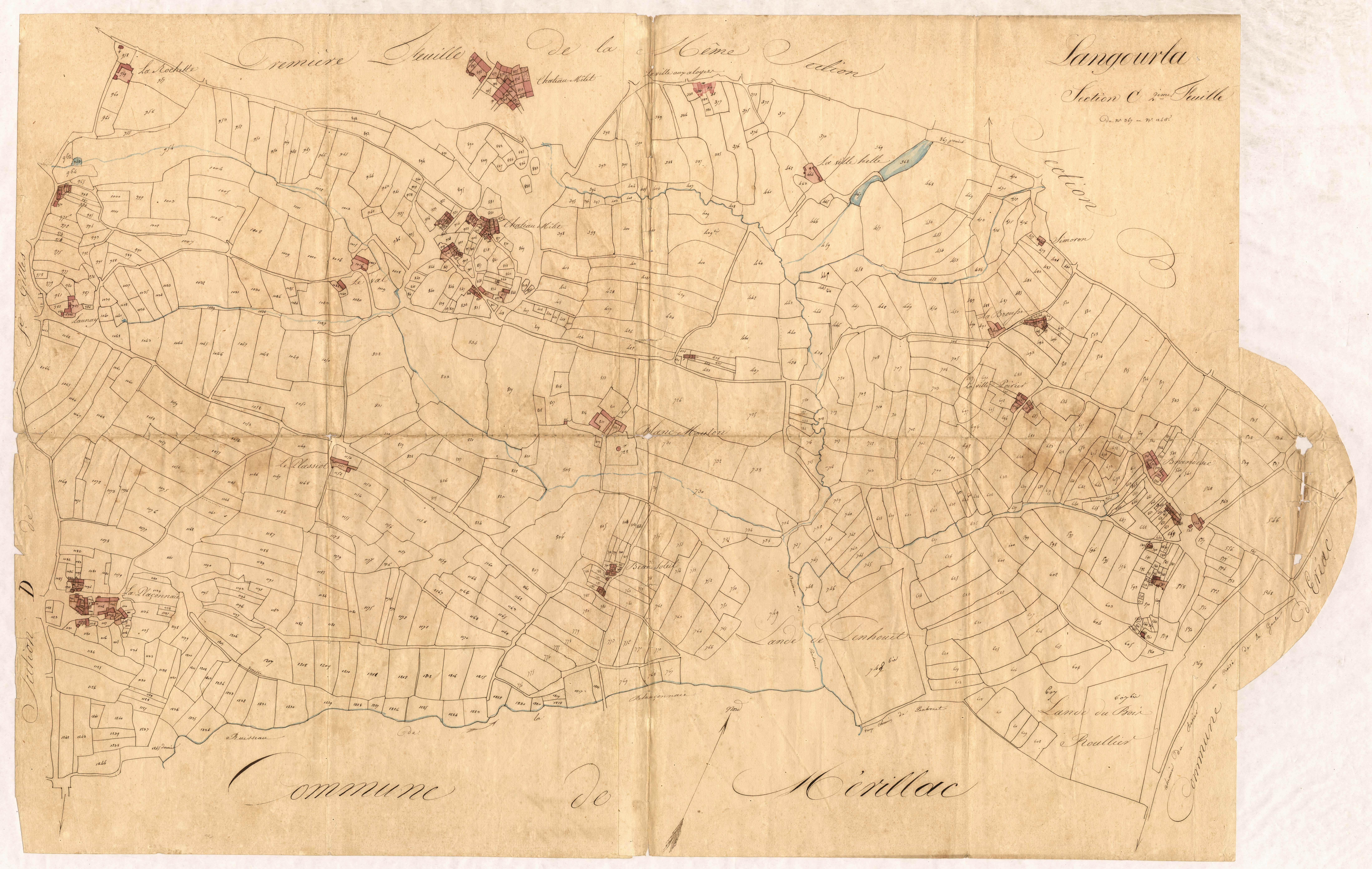 Langourla - Section C, 2e feuille
