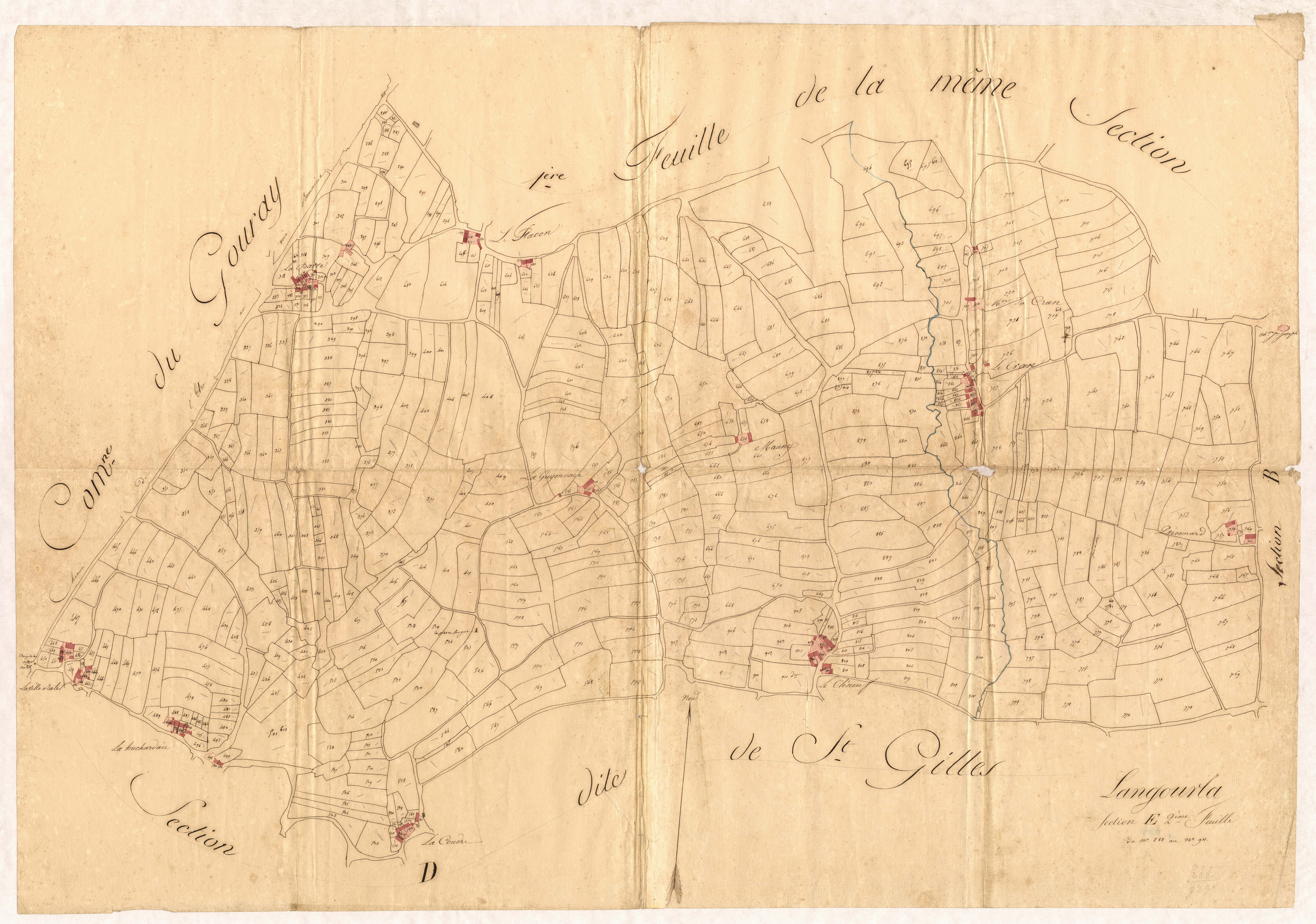 Langourla - Section E, 2e feuille