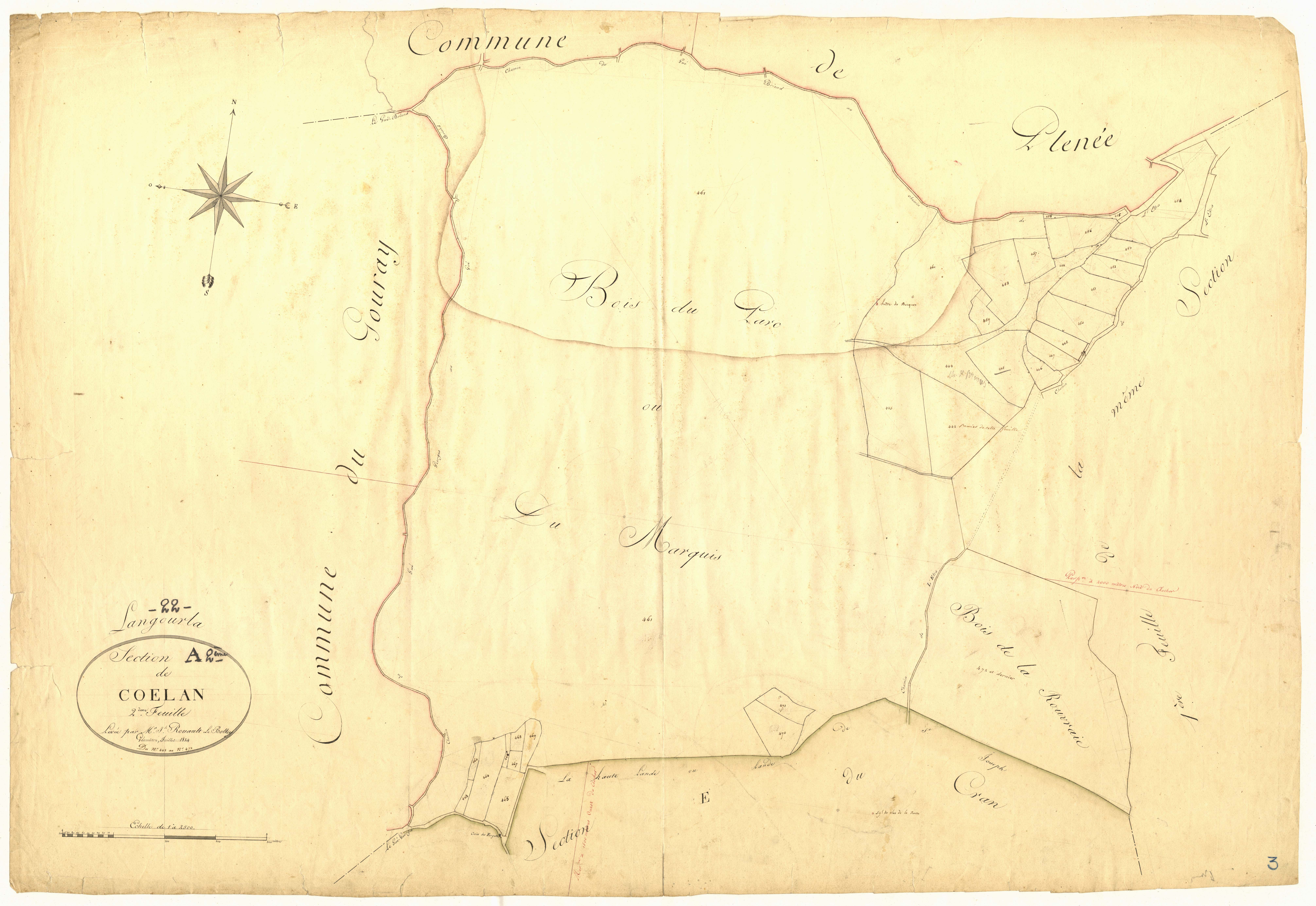 Langourla - Section A, 2e feuille