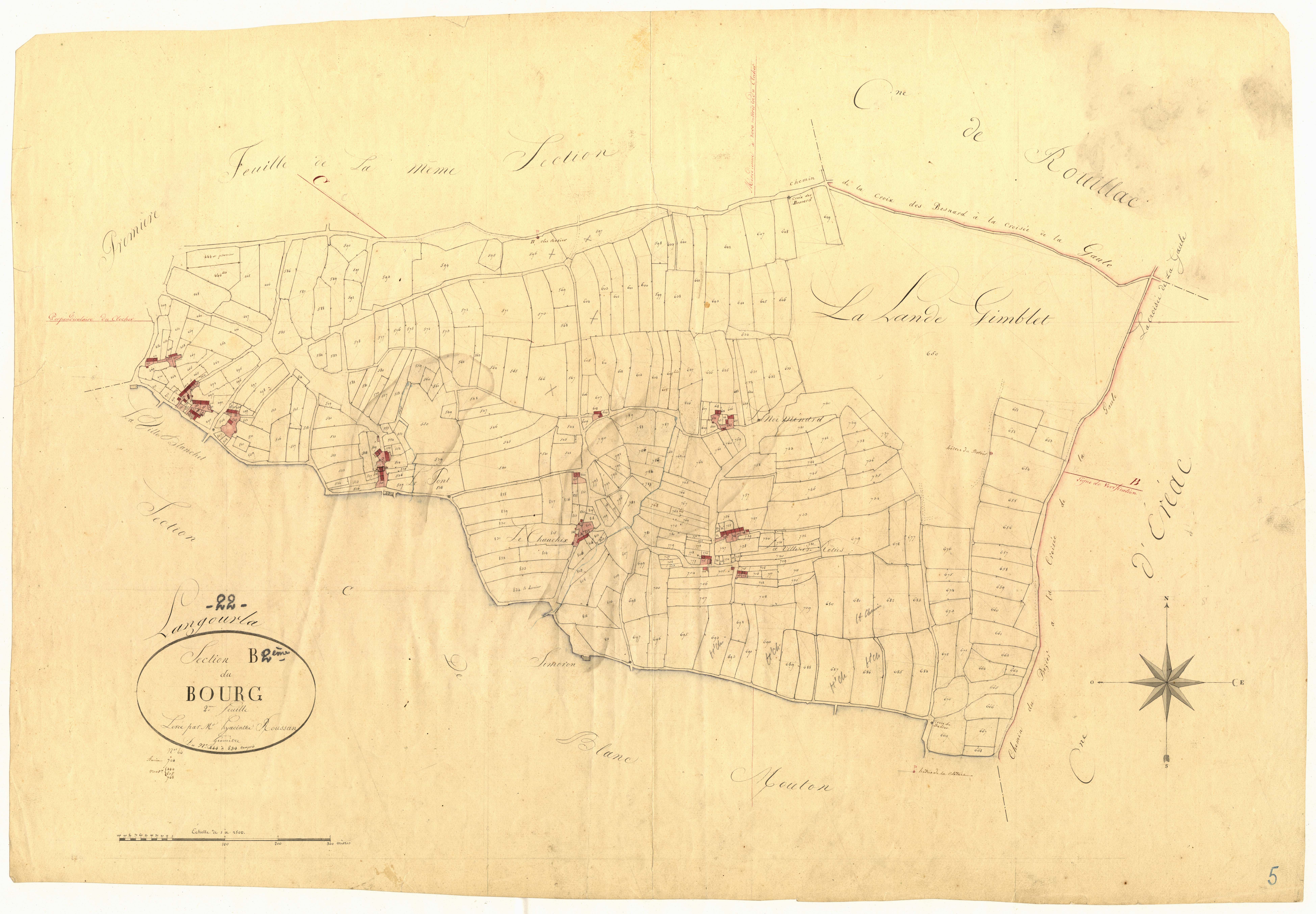Langourla - Section B, 2e feuille