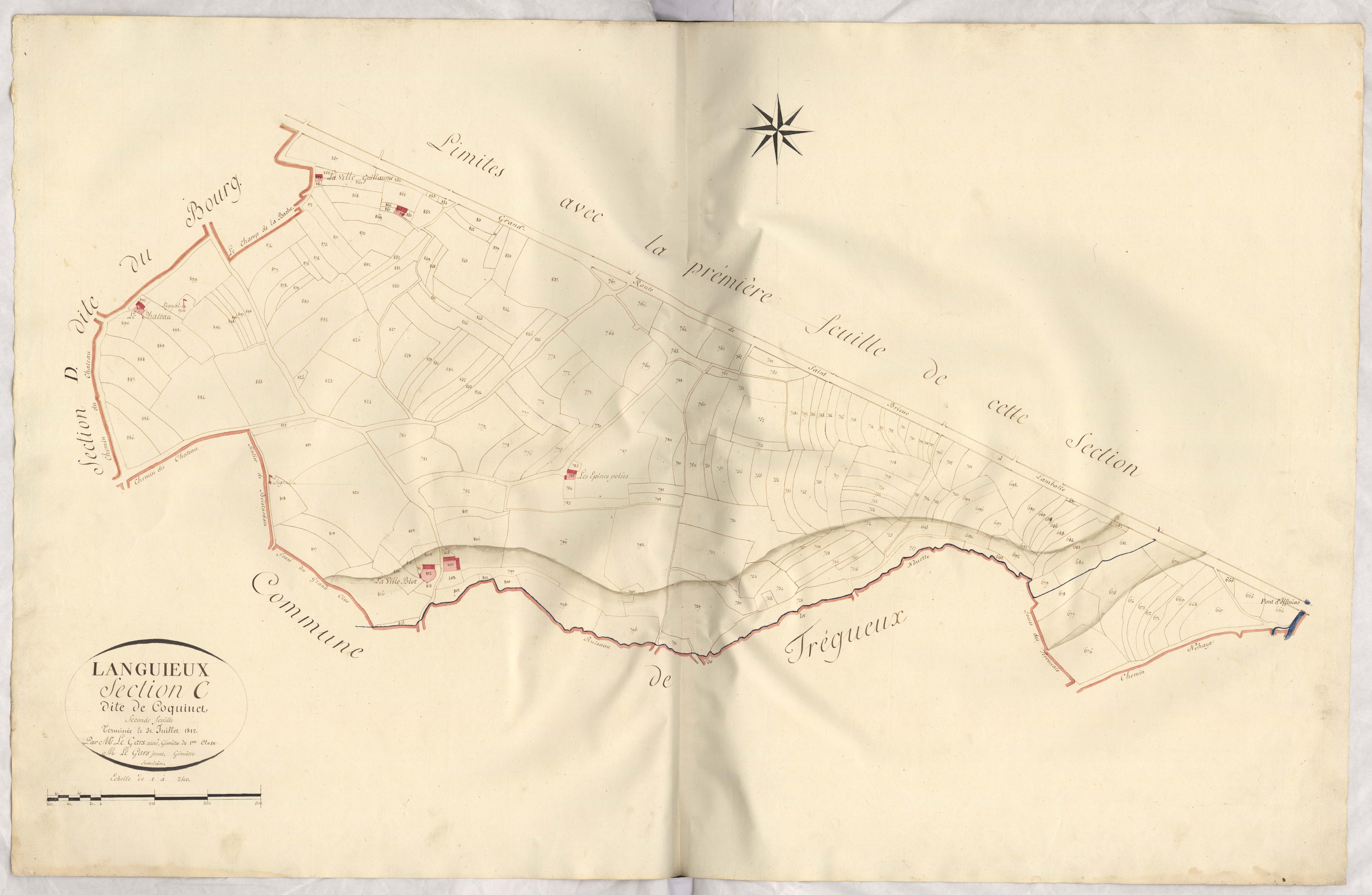 Langueux - Section C, 2e feuille