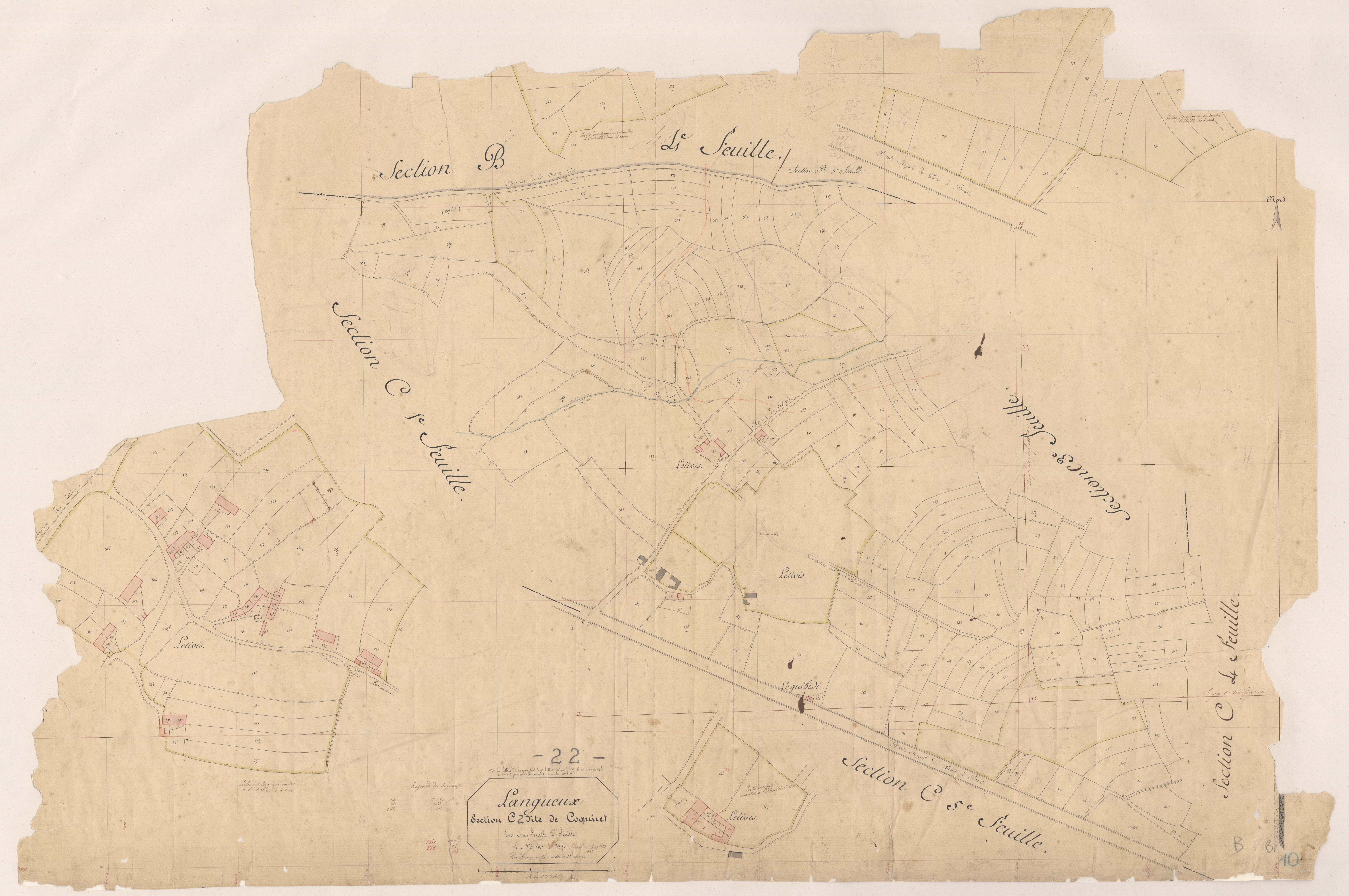 Langueux - Section C, 2e feuille