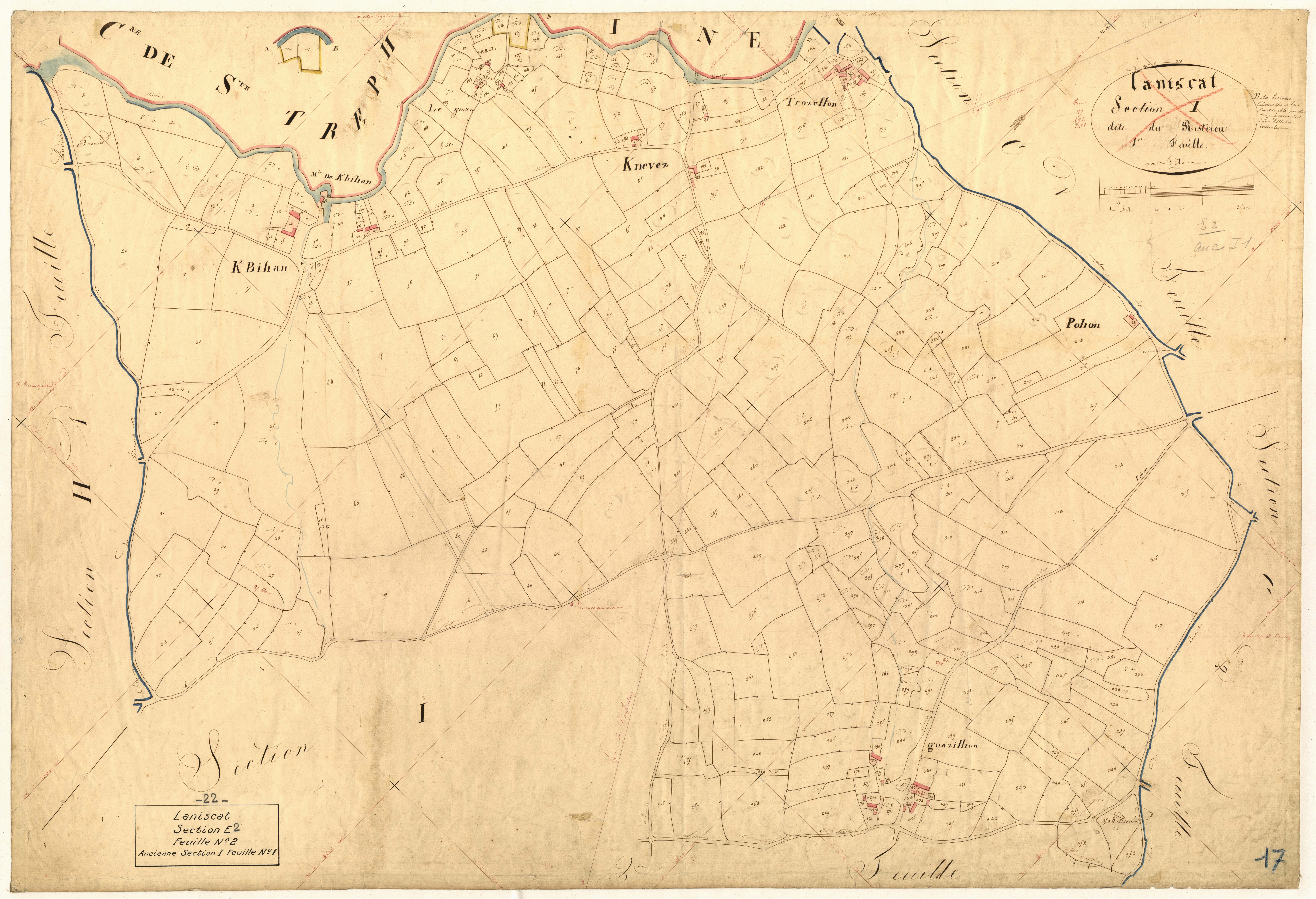 Laniscat - Section E, 2e feuille