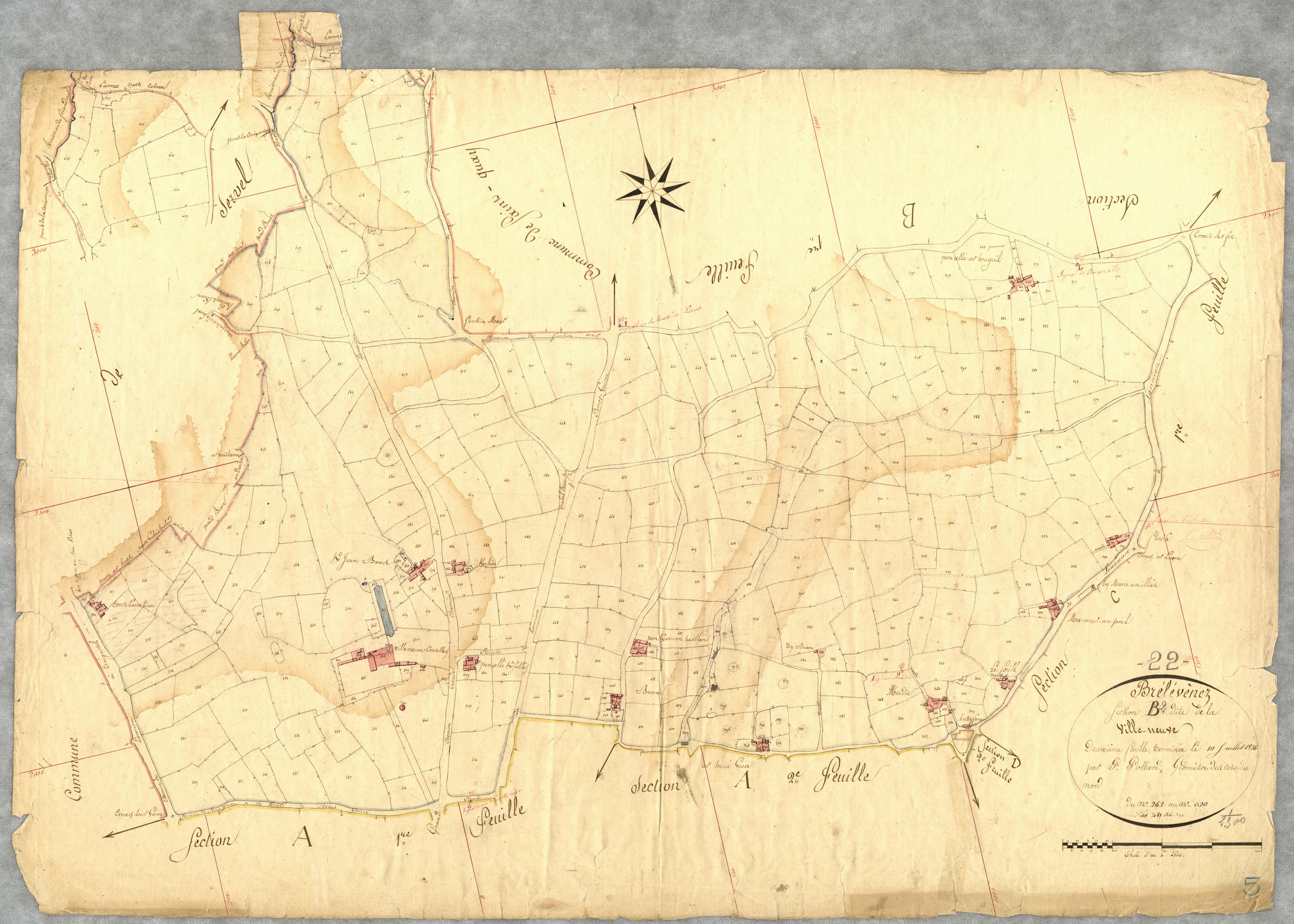 Lannion - Section B, 2e feuille