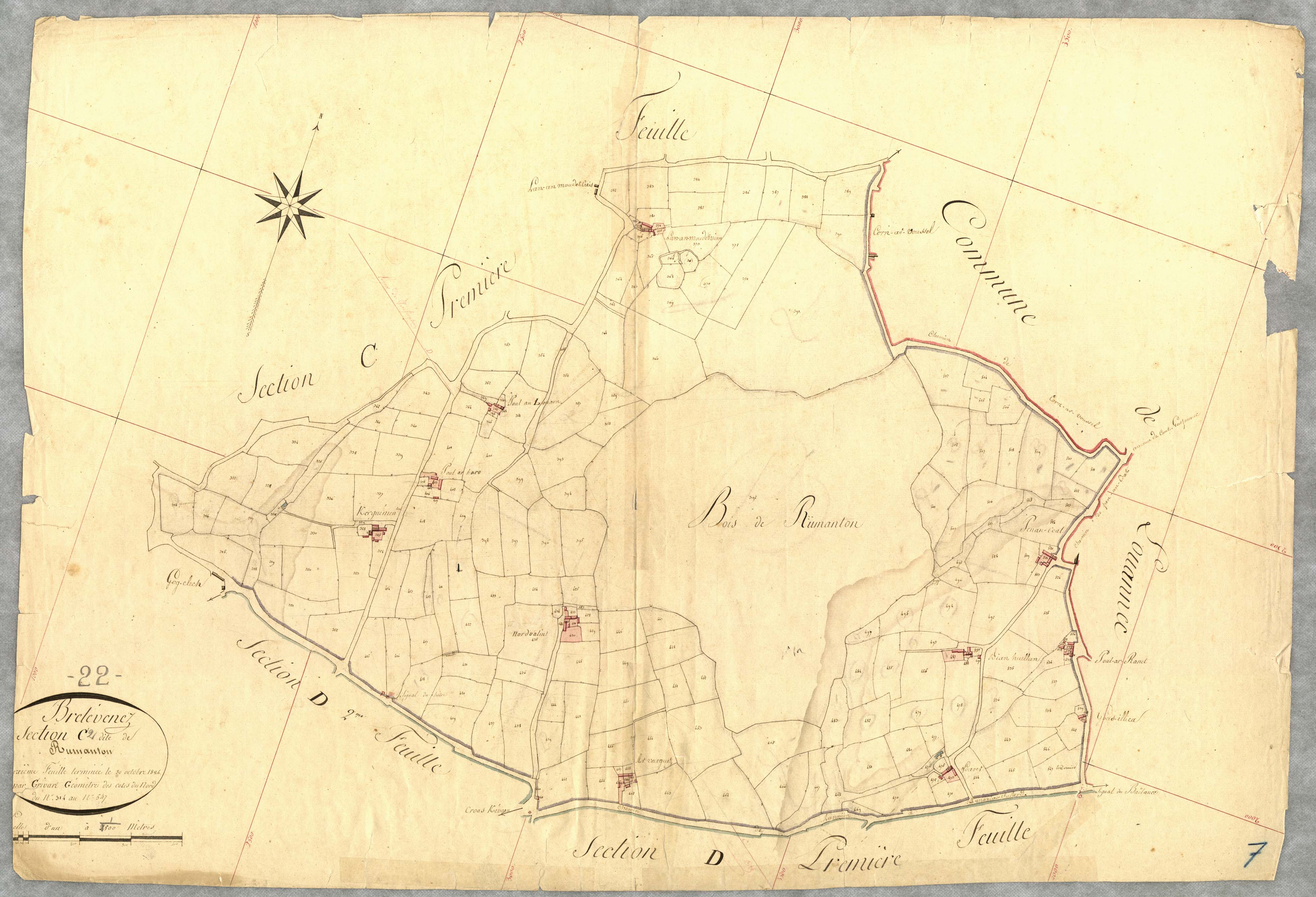 Lannion - Section C, 2e feuille