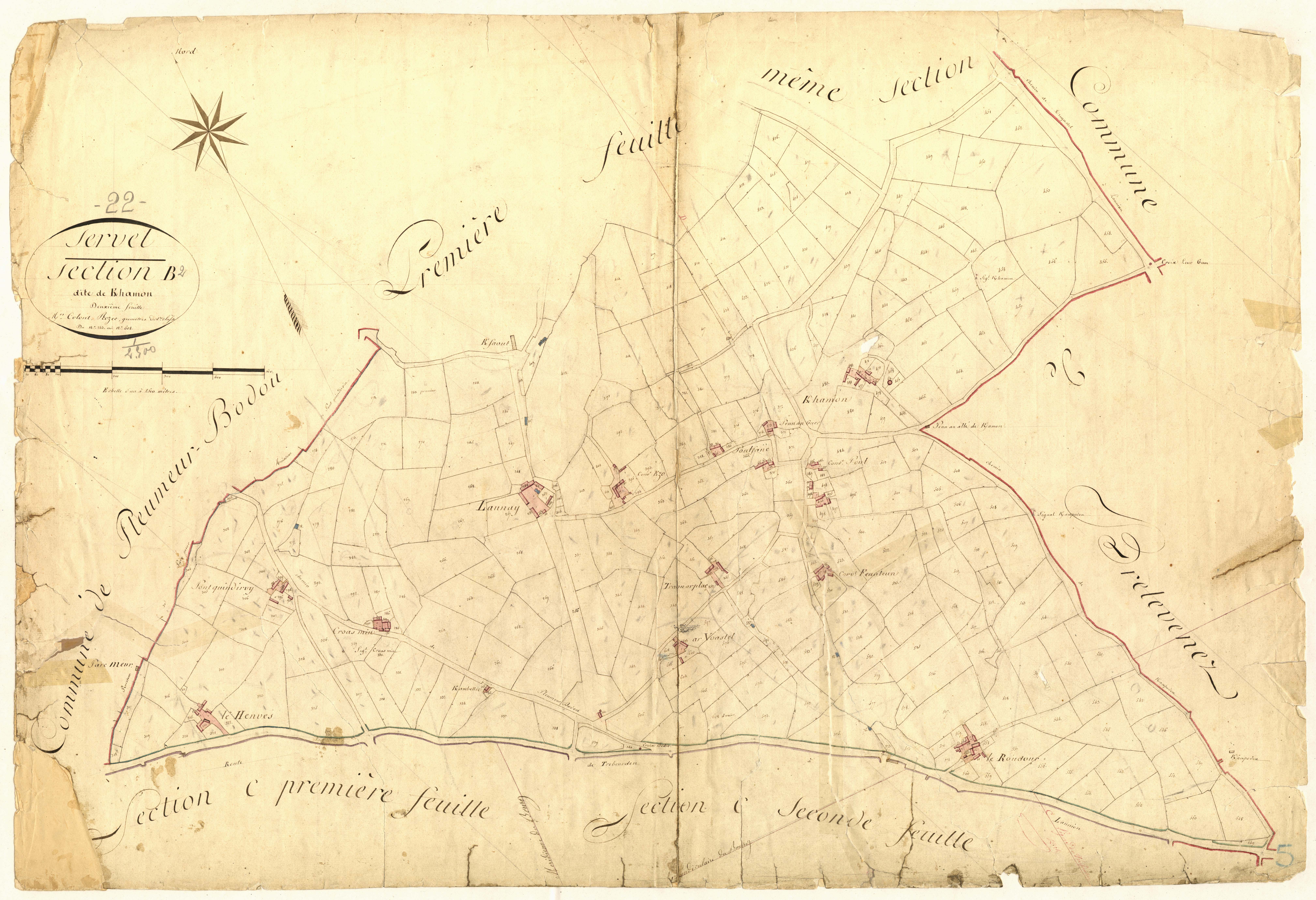 Lannion - Section B, 2e feuille