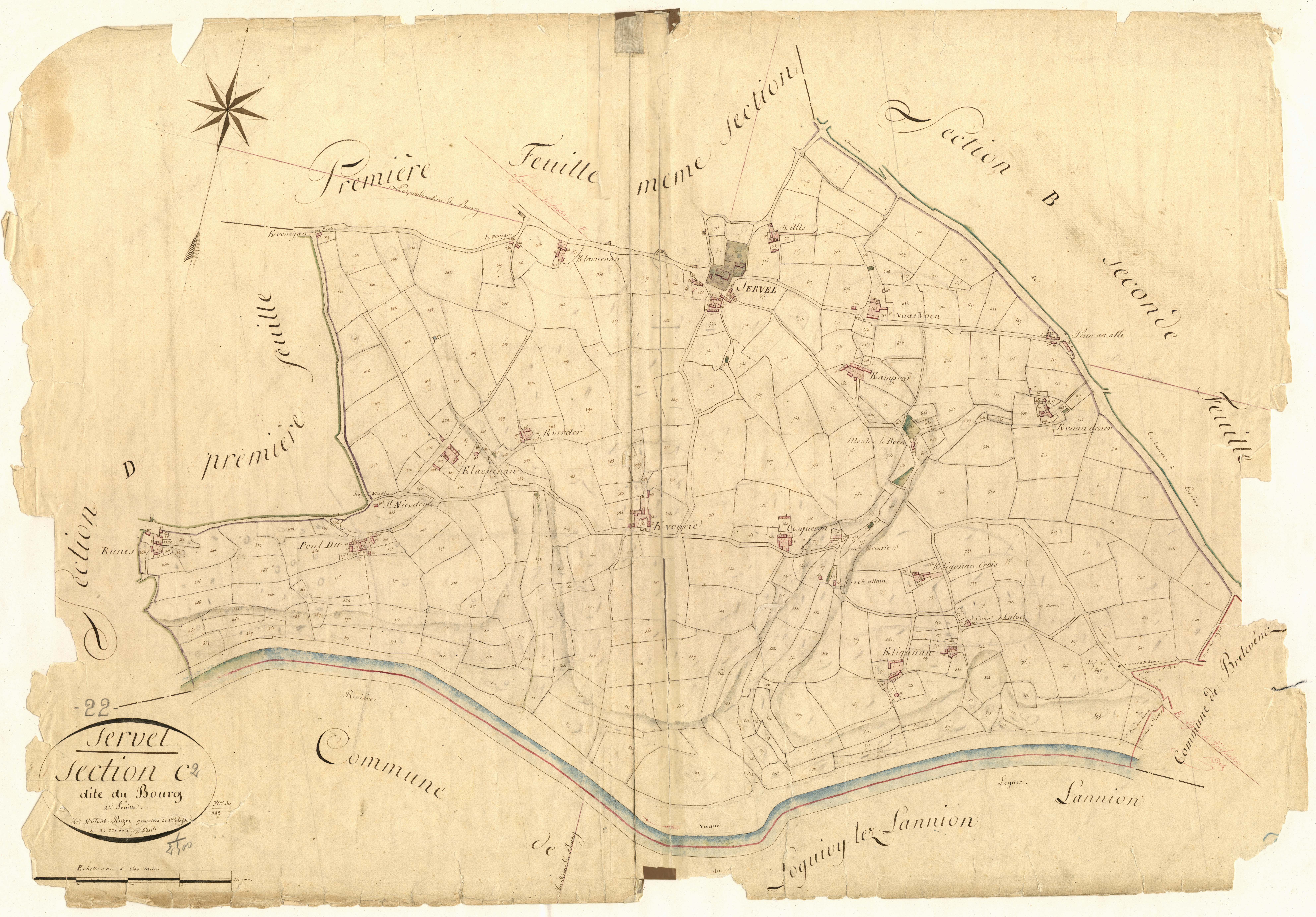 Lannion - Section C, 2e feuille