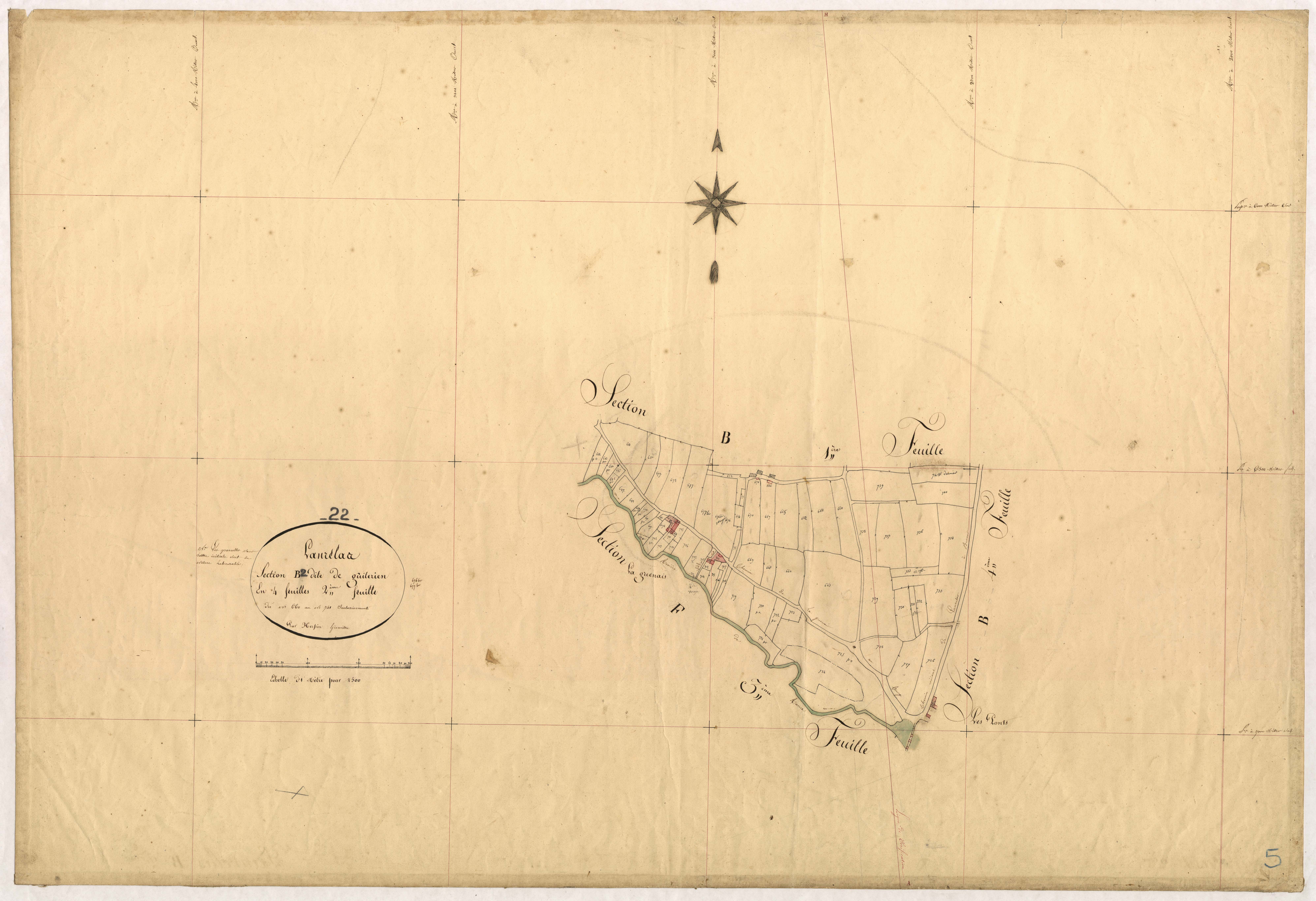 Lanrelas - Section B, 2e feuille