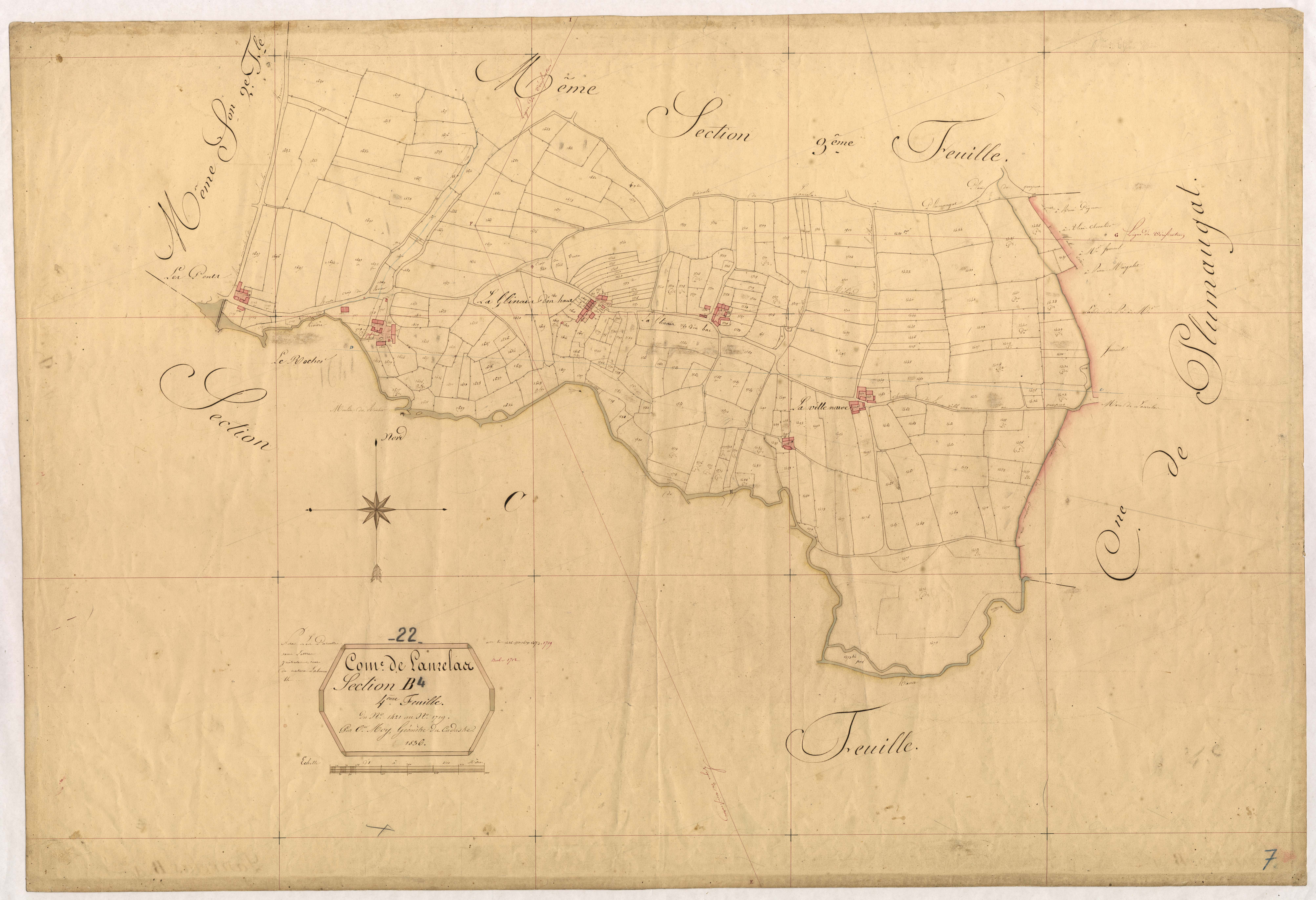 Lanrelas - Section B, 4e feuille
