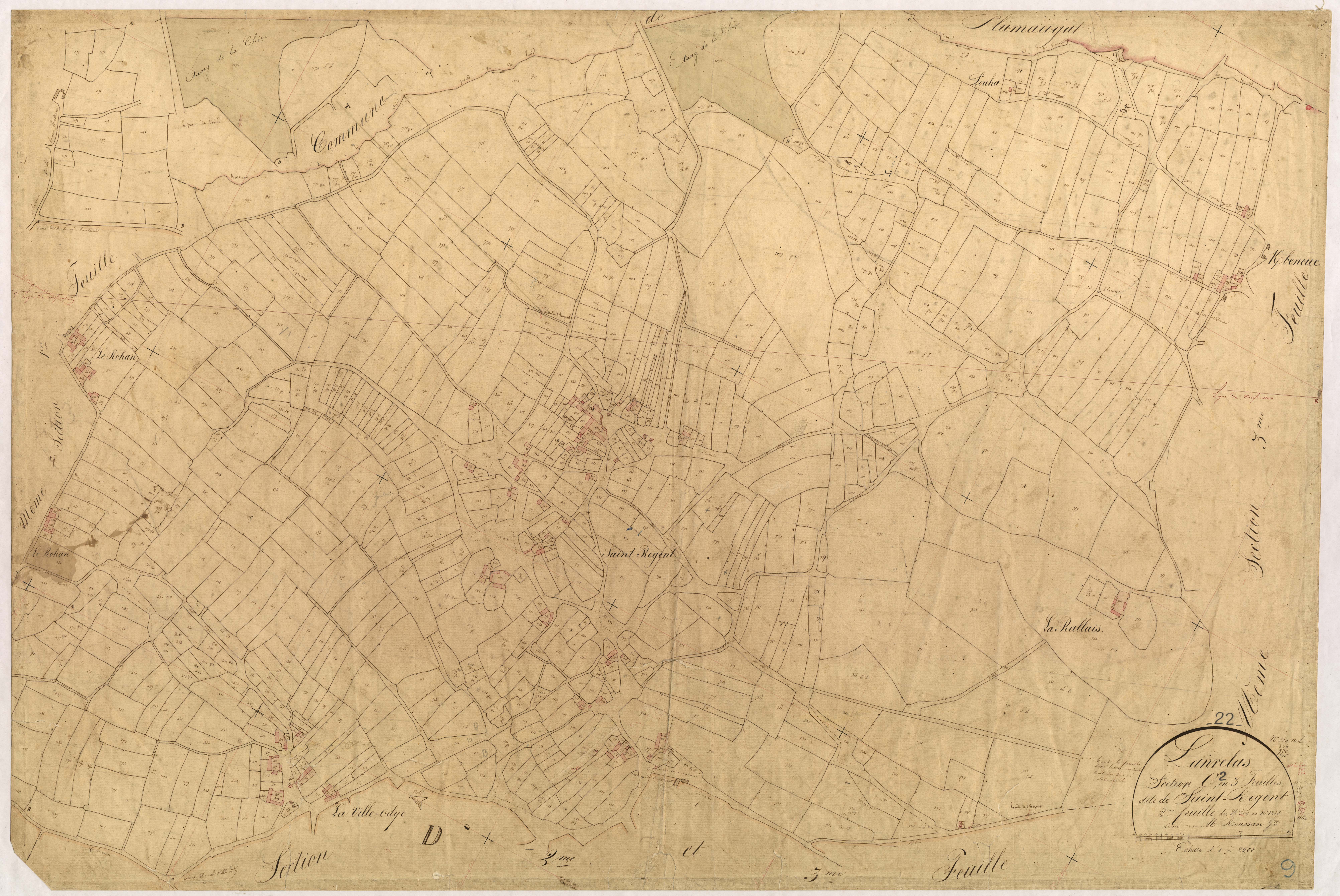 Lanrelas - Section C, 2e feuille