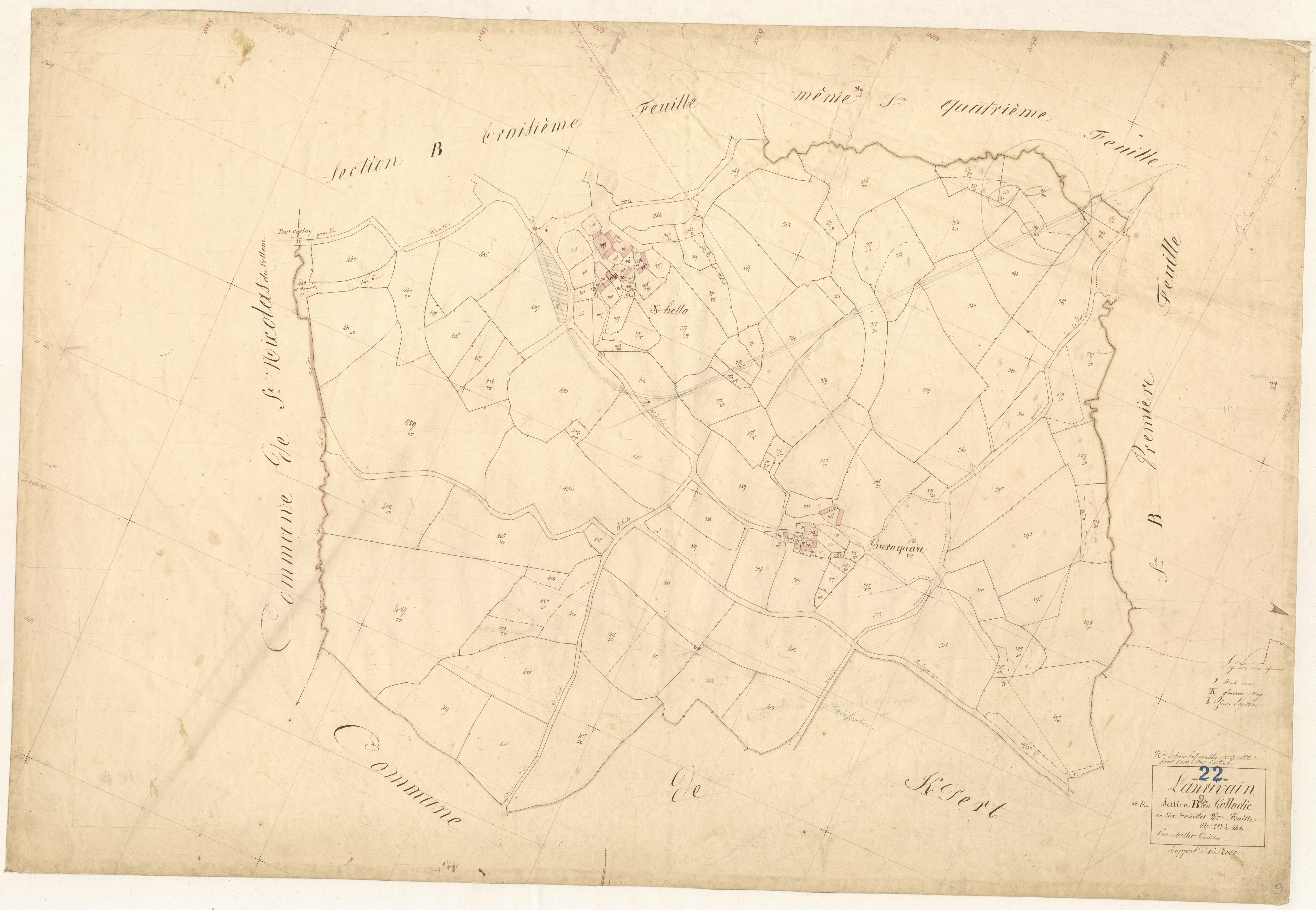 Lanrivain - Section B, 2e feuille
