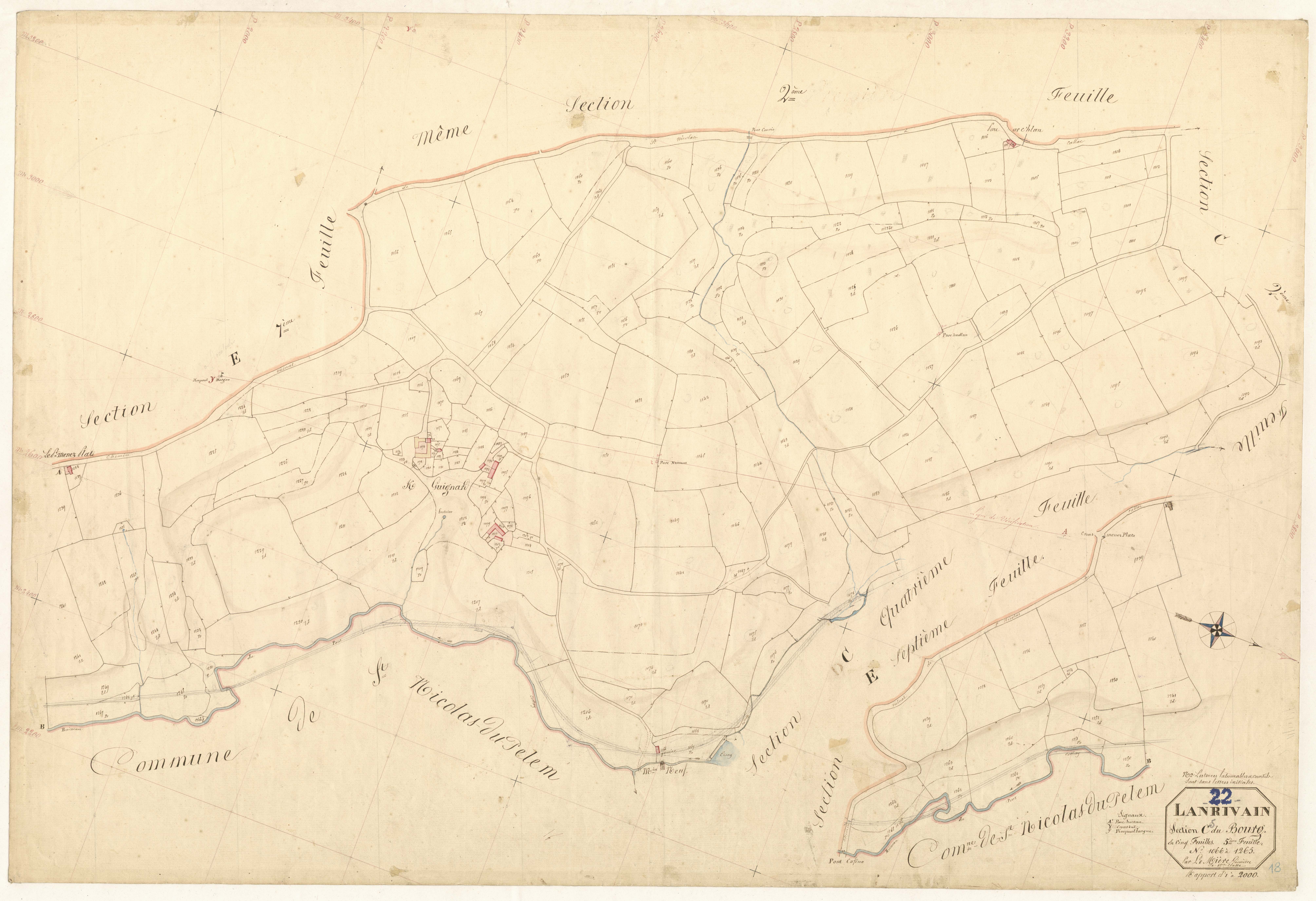 Lanrivain - Section C, 5e feuille