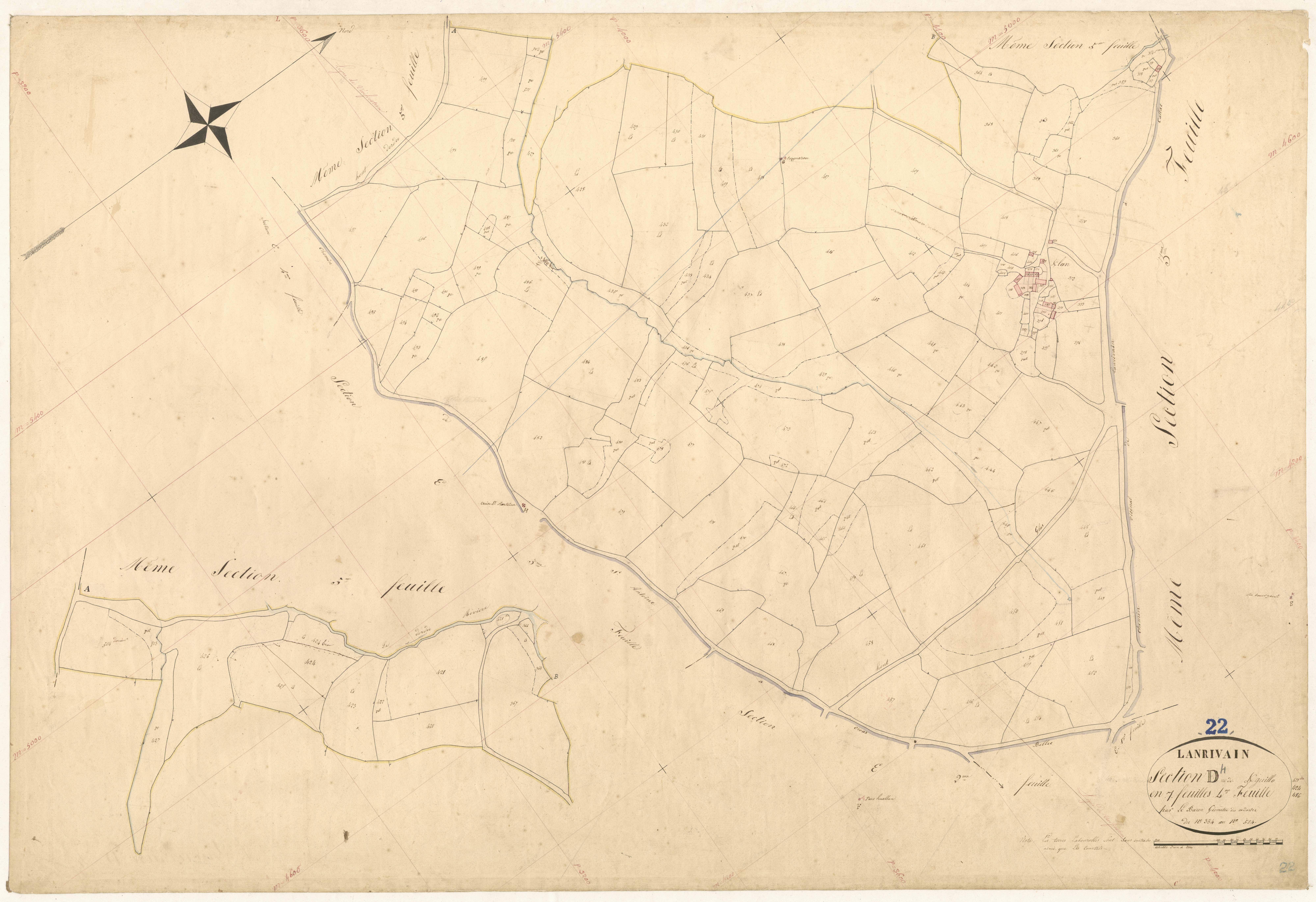 Lanrivain - Section D, 4e feuille