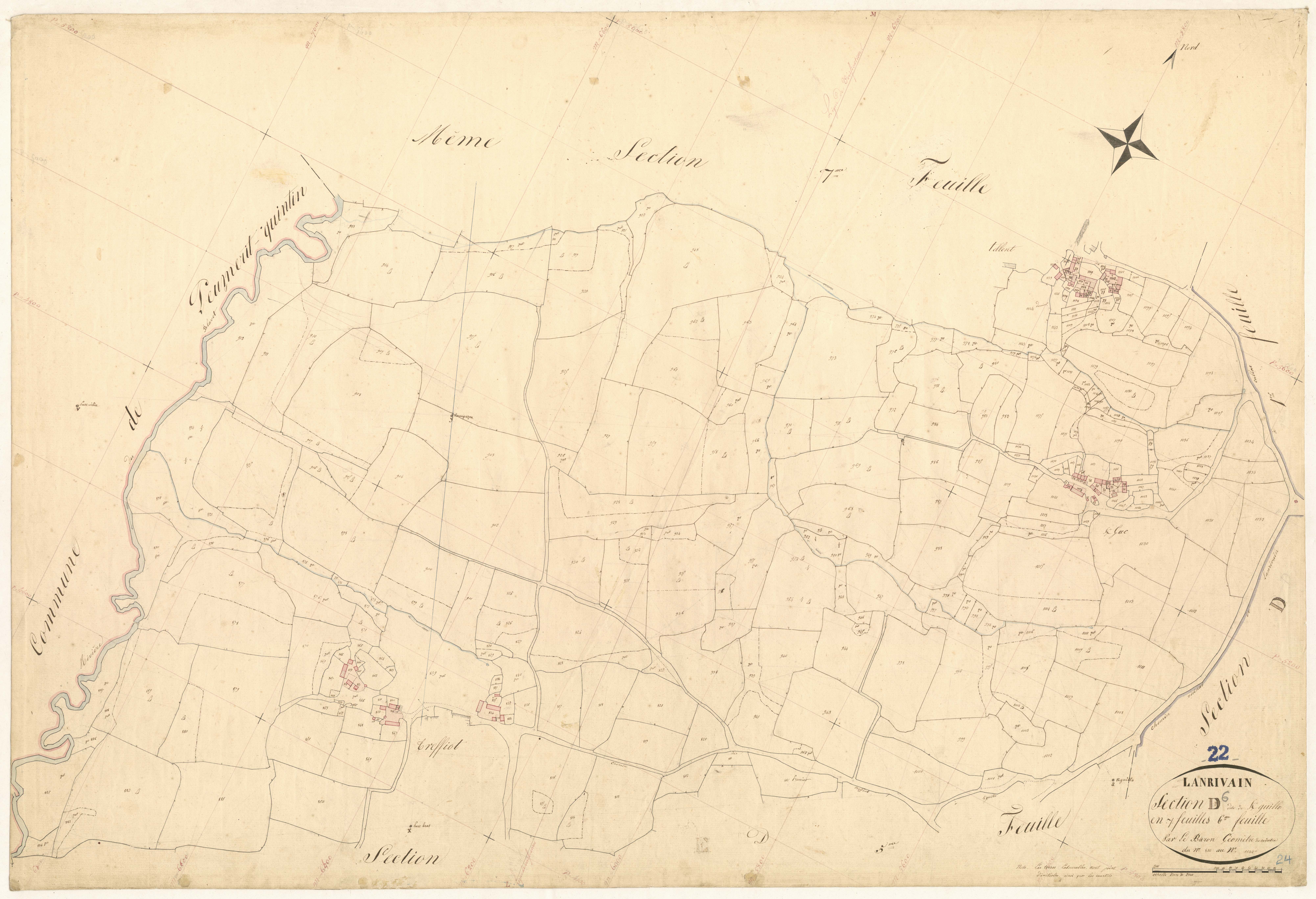 Lanrivain - Section D, 6e feuille