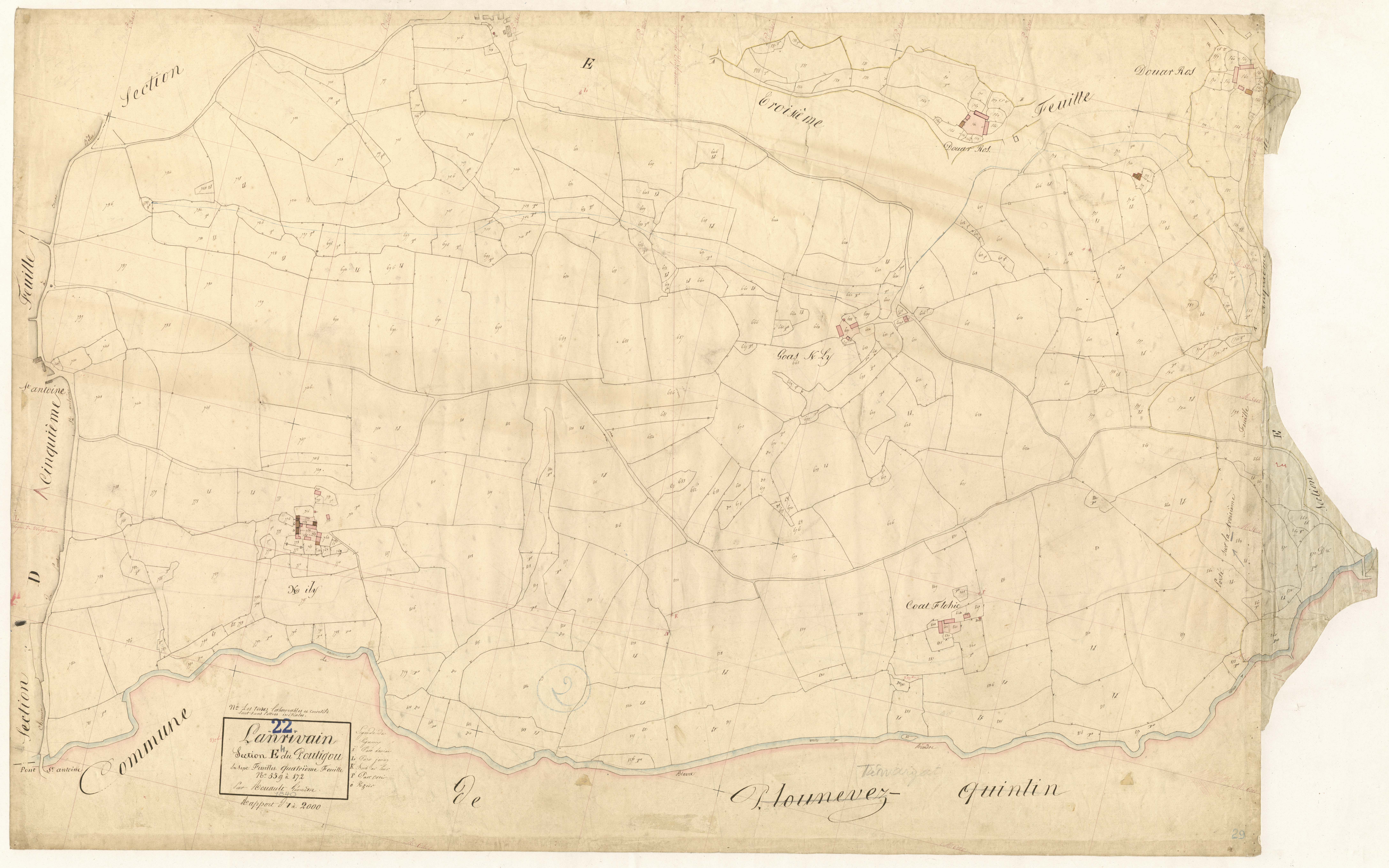 Lanrivain - Section E, 4e feuille