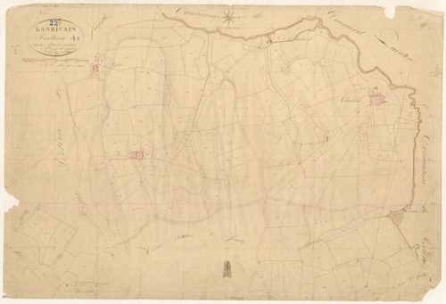 Lanrivain - Section A, 1re feuille