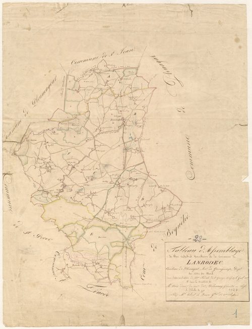 Lanrodec - Tableau d'assemblage