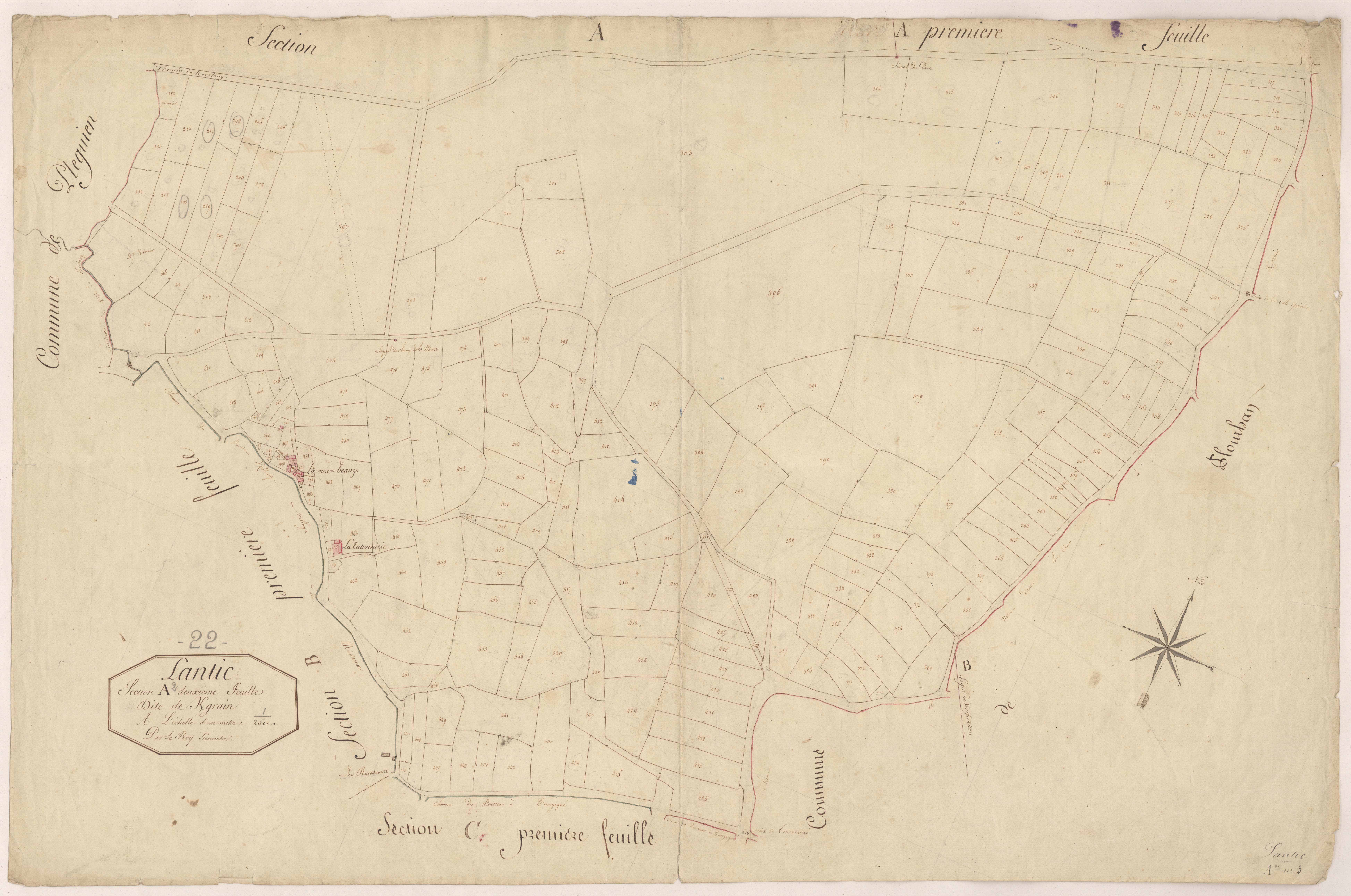 Lantic - Section A, 2e feuille