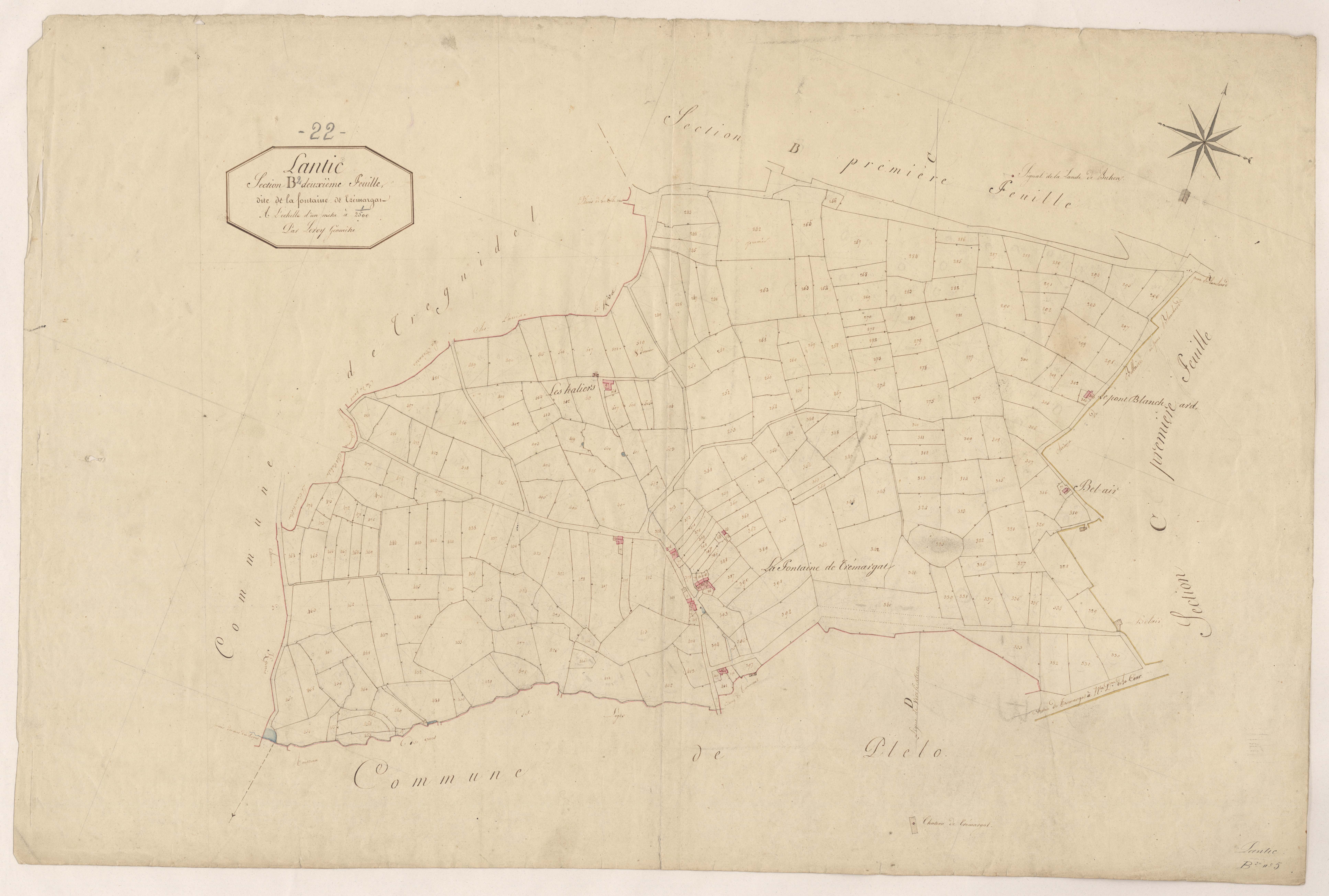 Lantic - Section B, 2e feuille