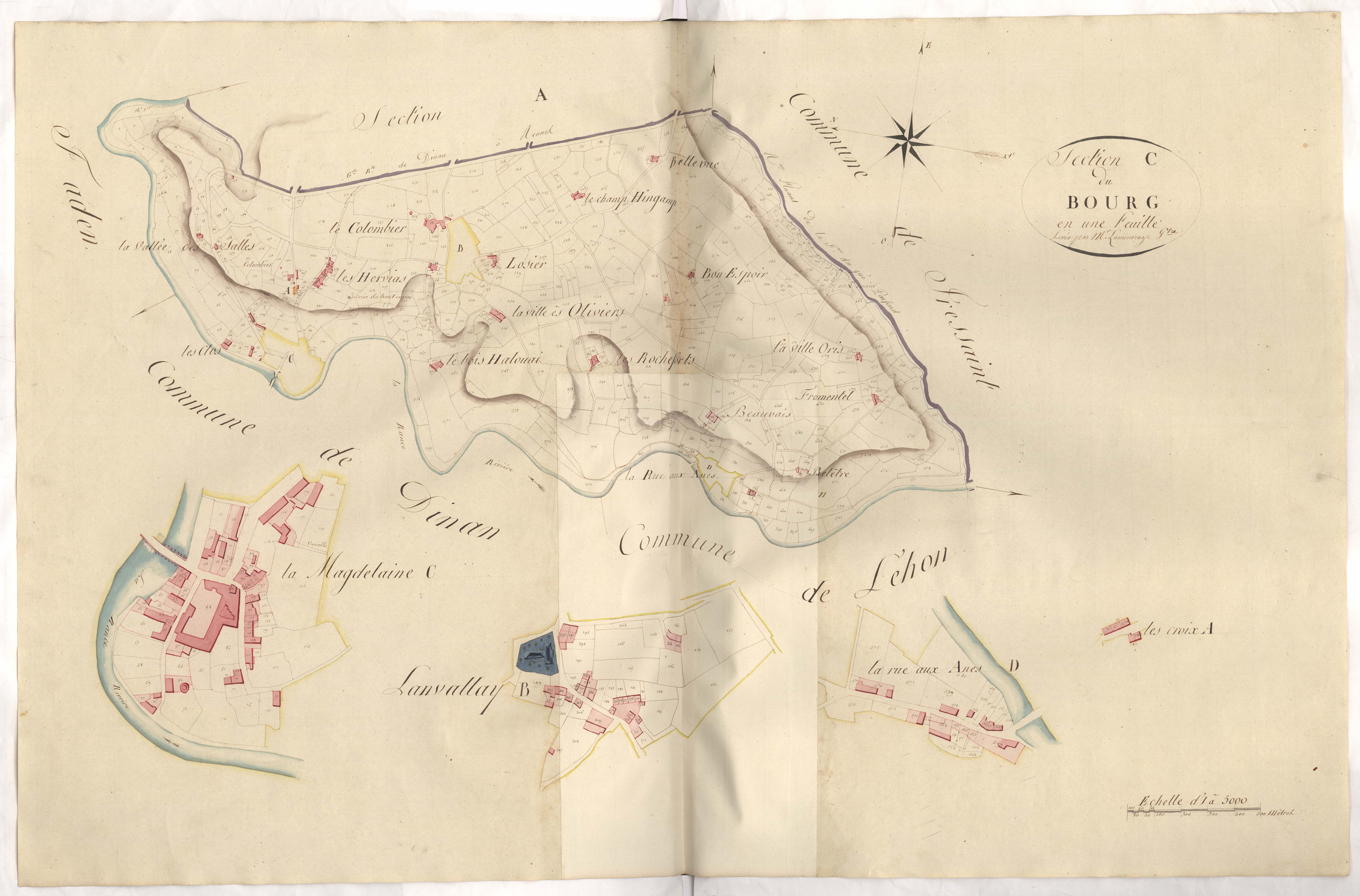 Lanvallay - Section A, 2e feuille
