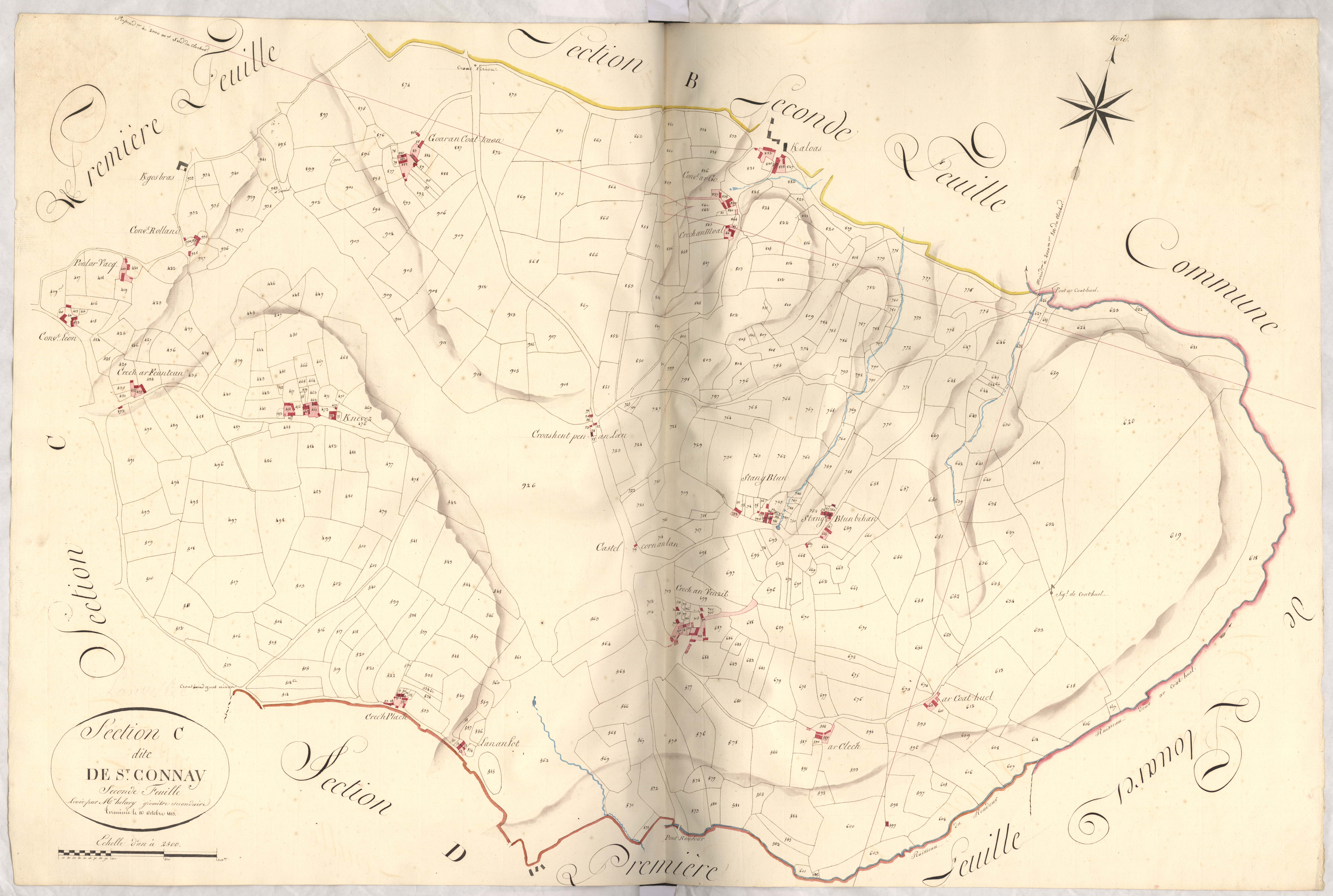Lanvellec - Section C, 2e feuille