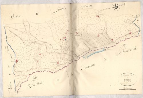 Lanvellec - Section B, 3e feuille