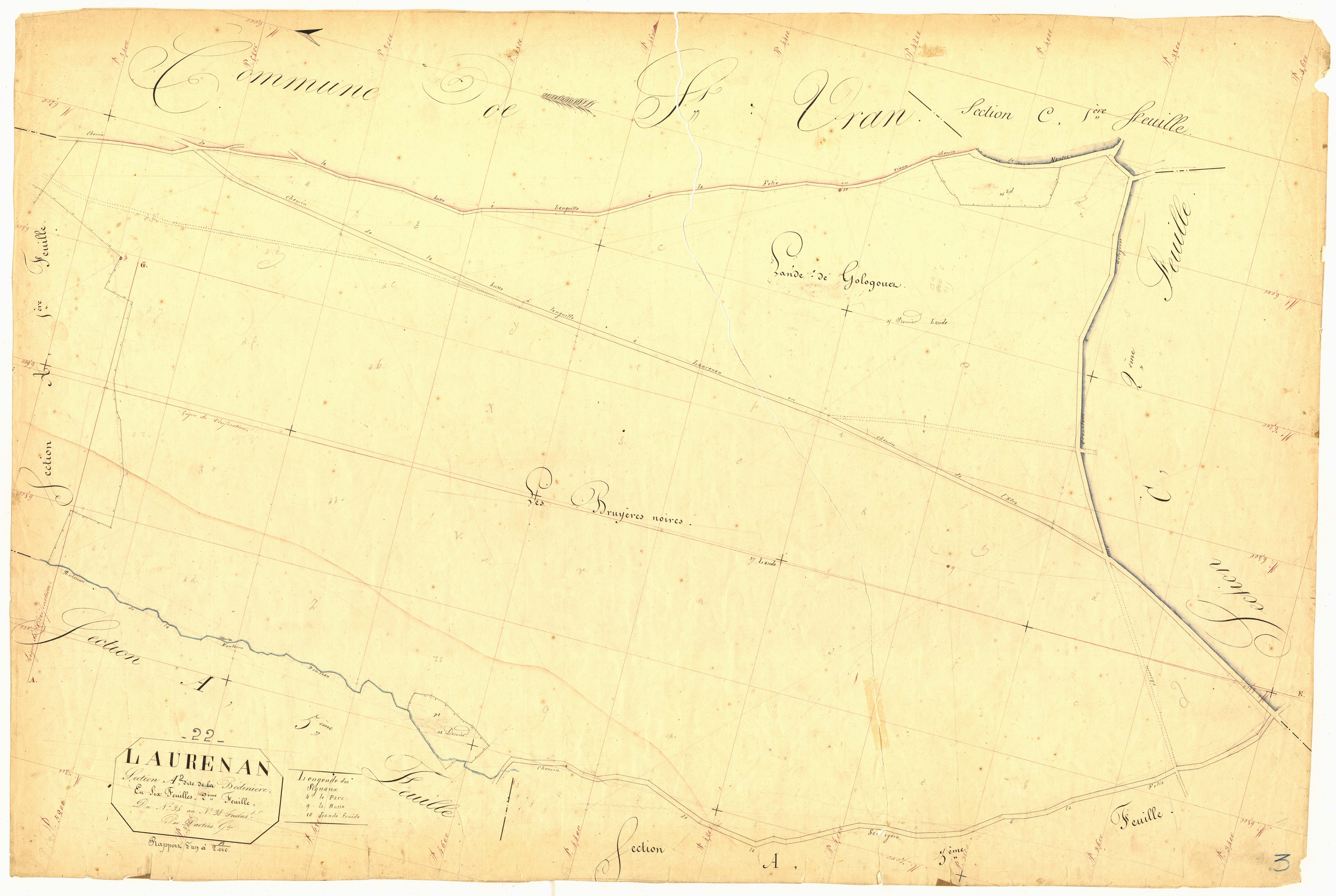 Laurenan - Section A, 2e feuille