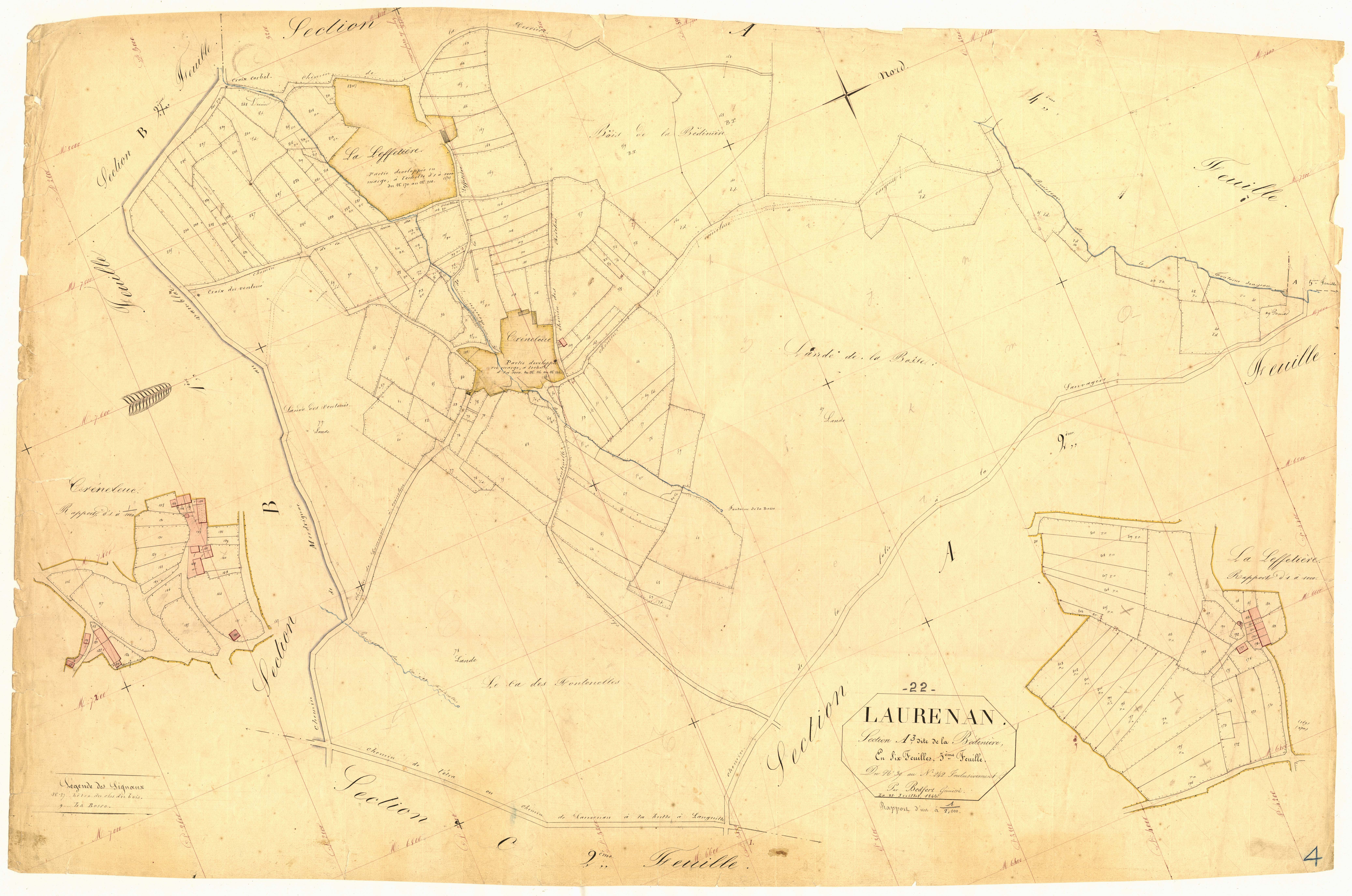 Laurenan - Section A, 3e feuille