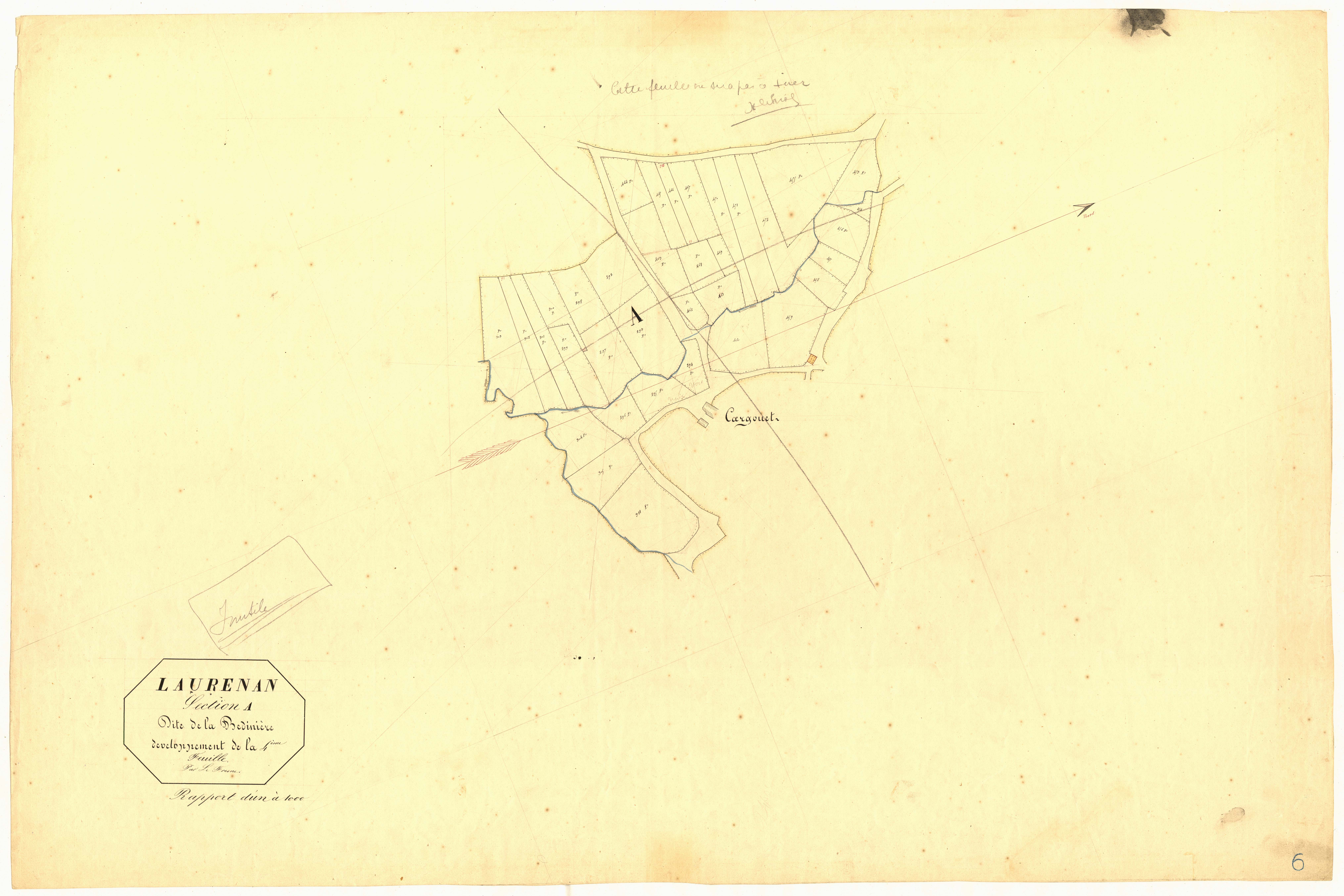 Laurenan - Section A, 4e feuille : développement
