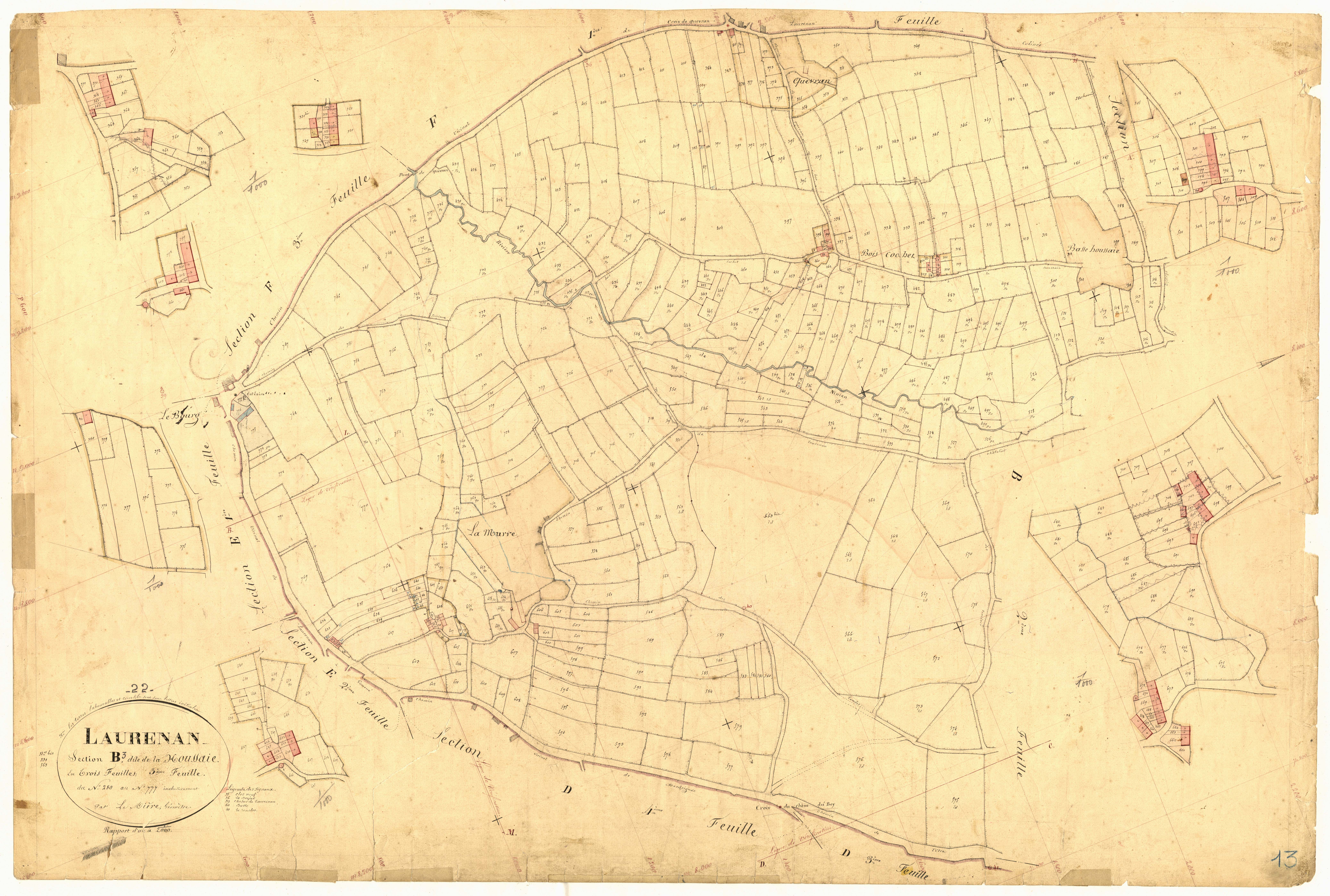 Laurenan - Section B, 3e feuille