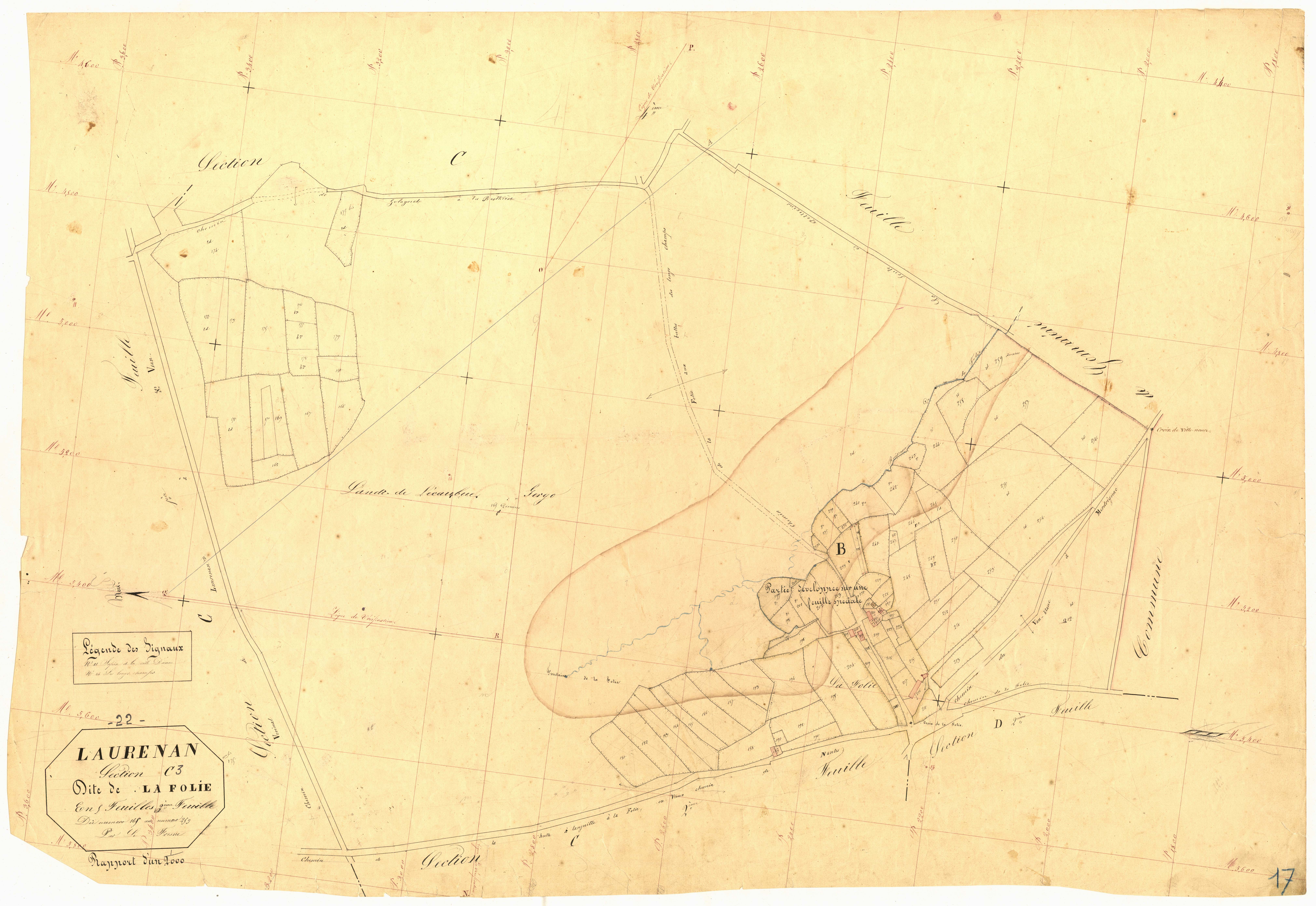 Laurenan - Section C, 3e feuille