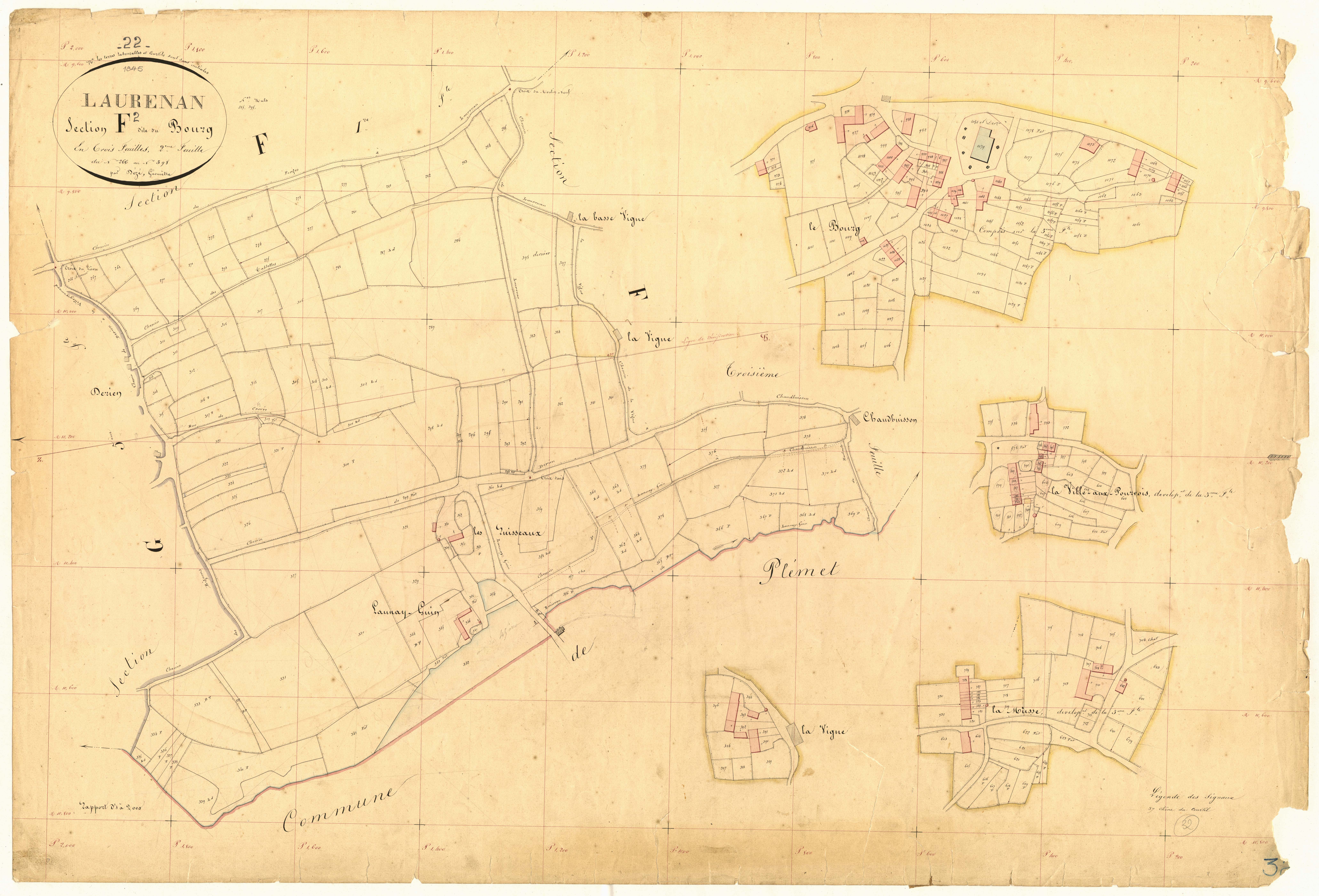 Laurenan - Section F, 2e feuille