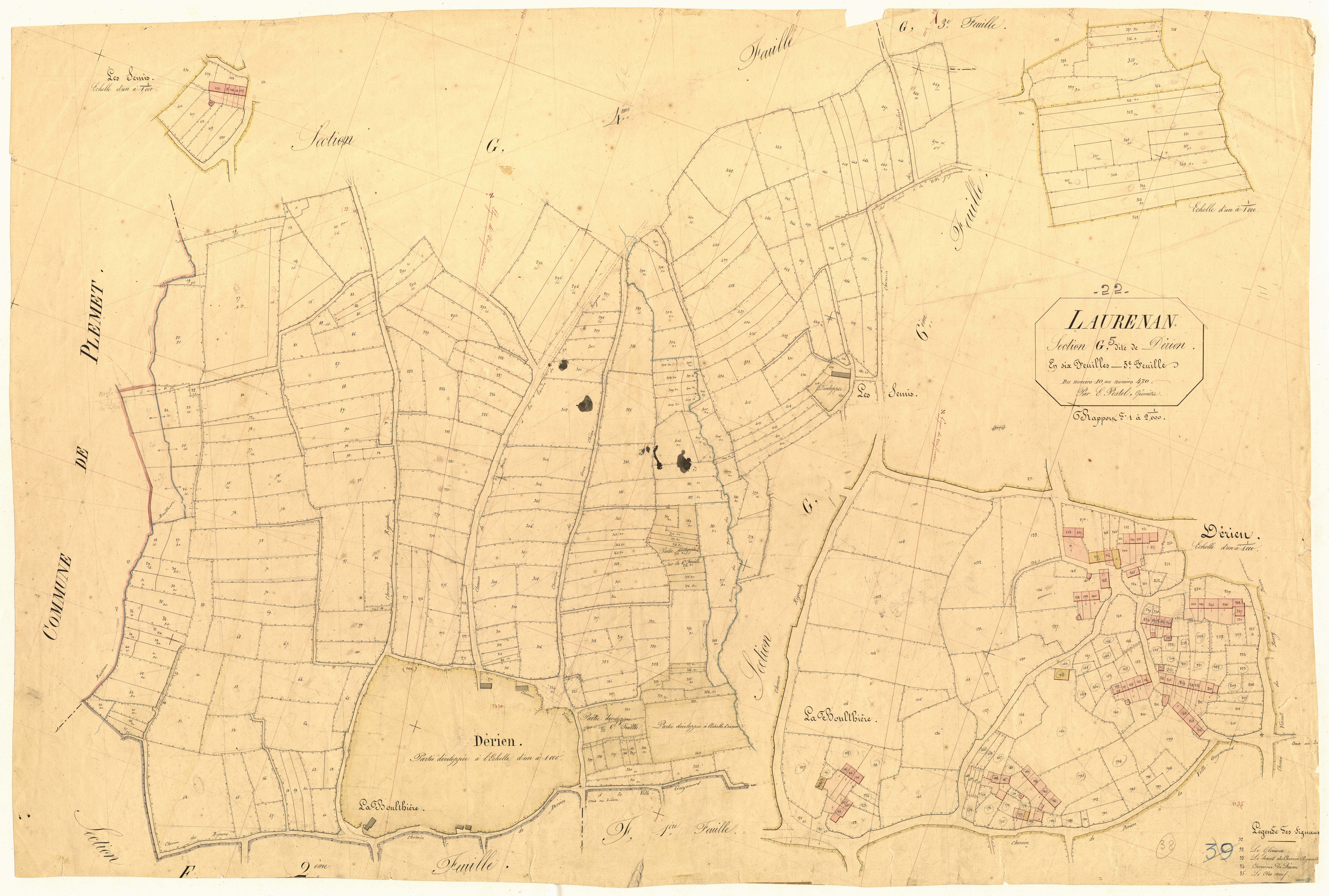 Laurenan - Section G, 5e feuille