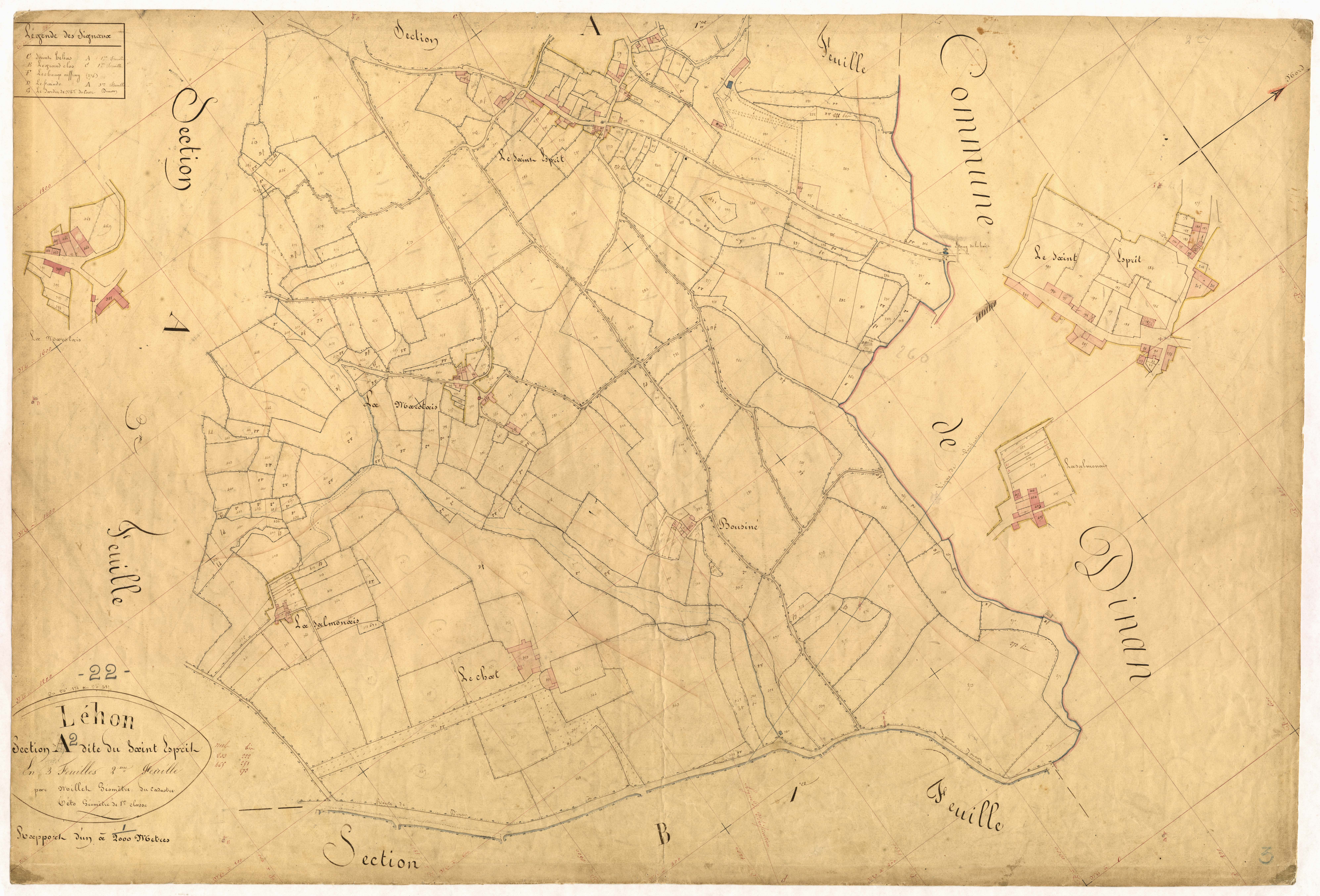 Léhon - Section A, 2e feuille