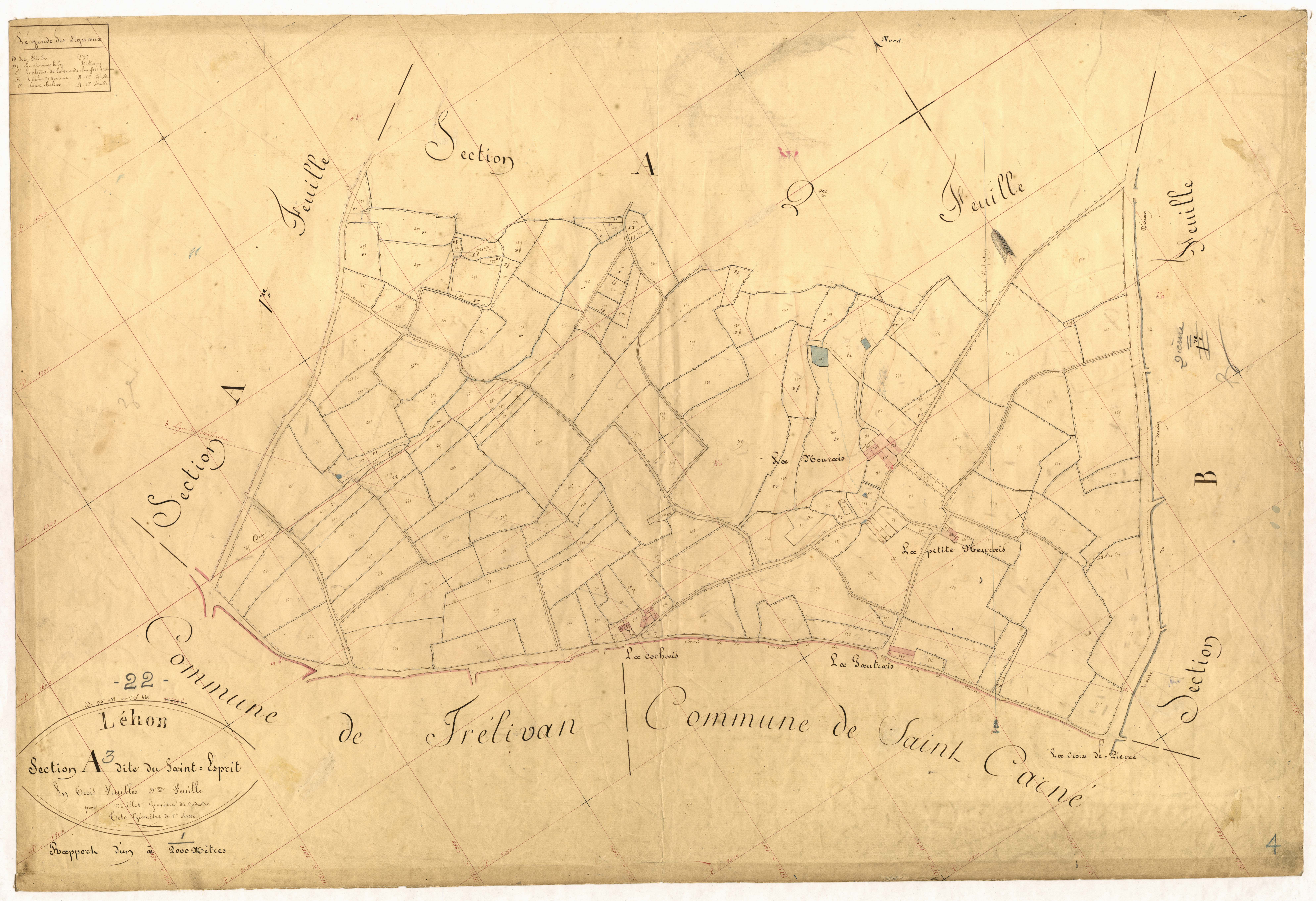 Léhon - Section A, 3e feuille