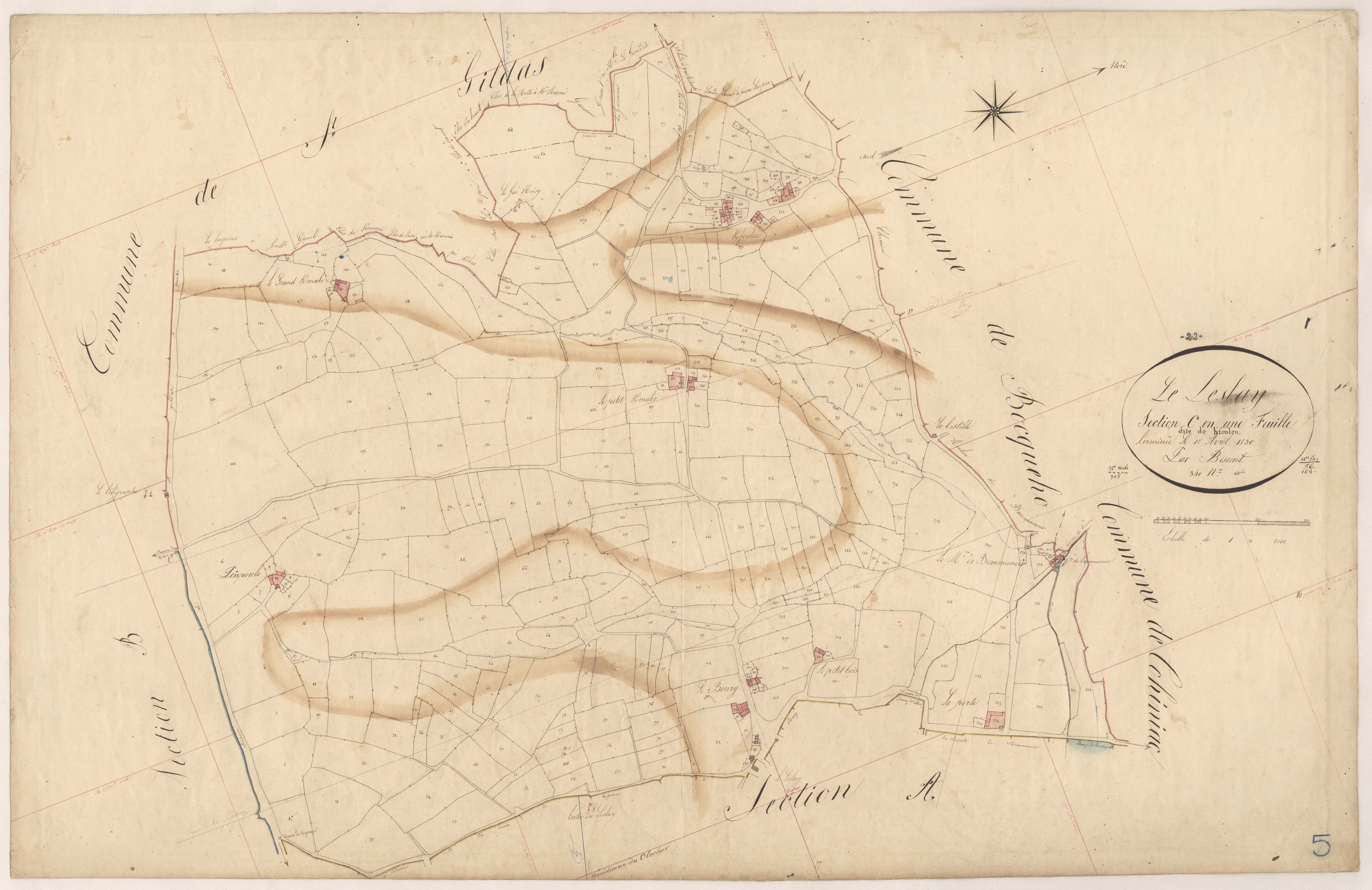 Le Leslay - Section C, 1re feuille