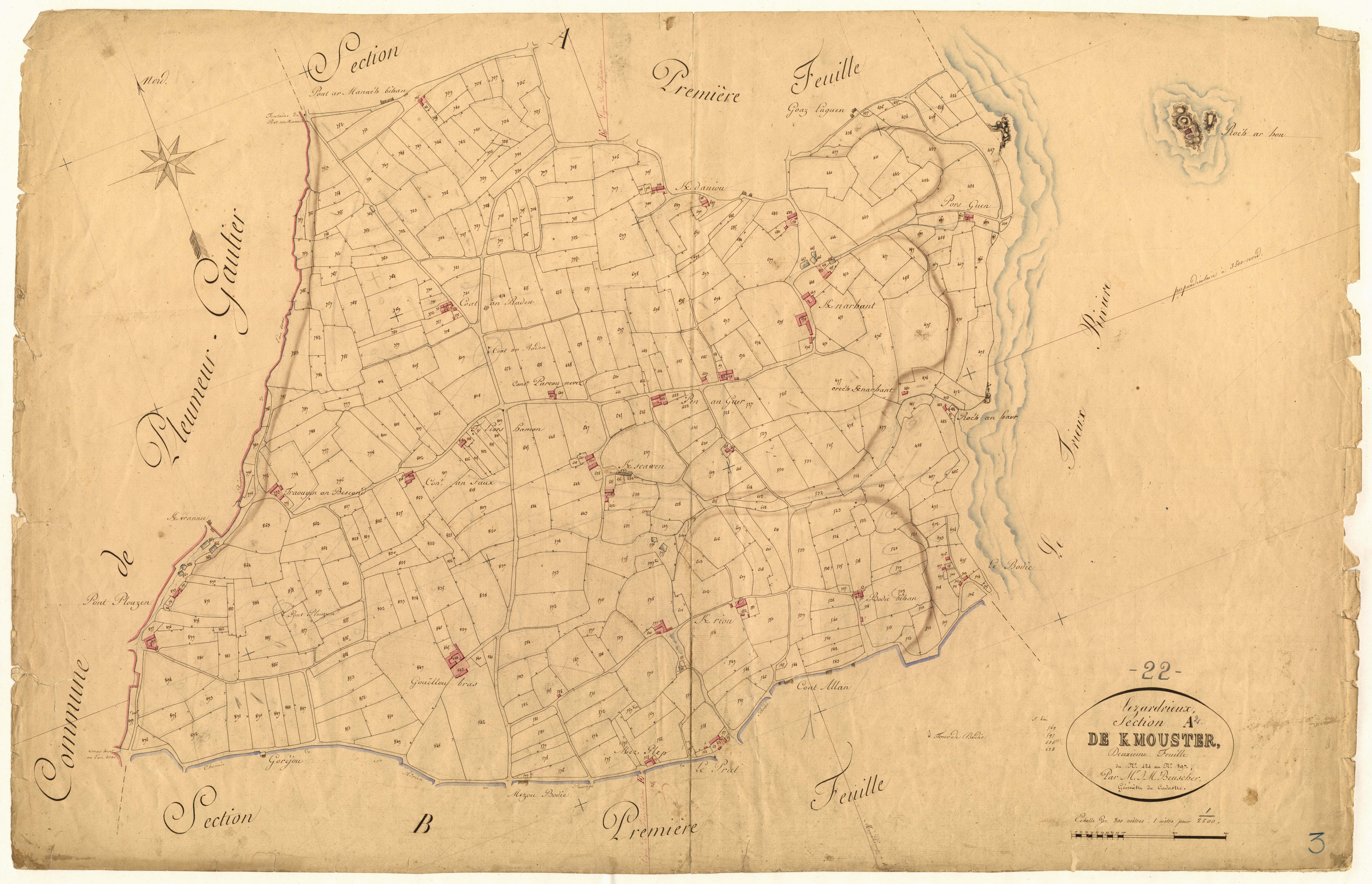 Lézardrieux - Section A, 2e feuille