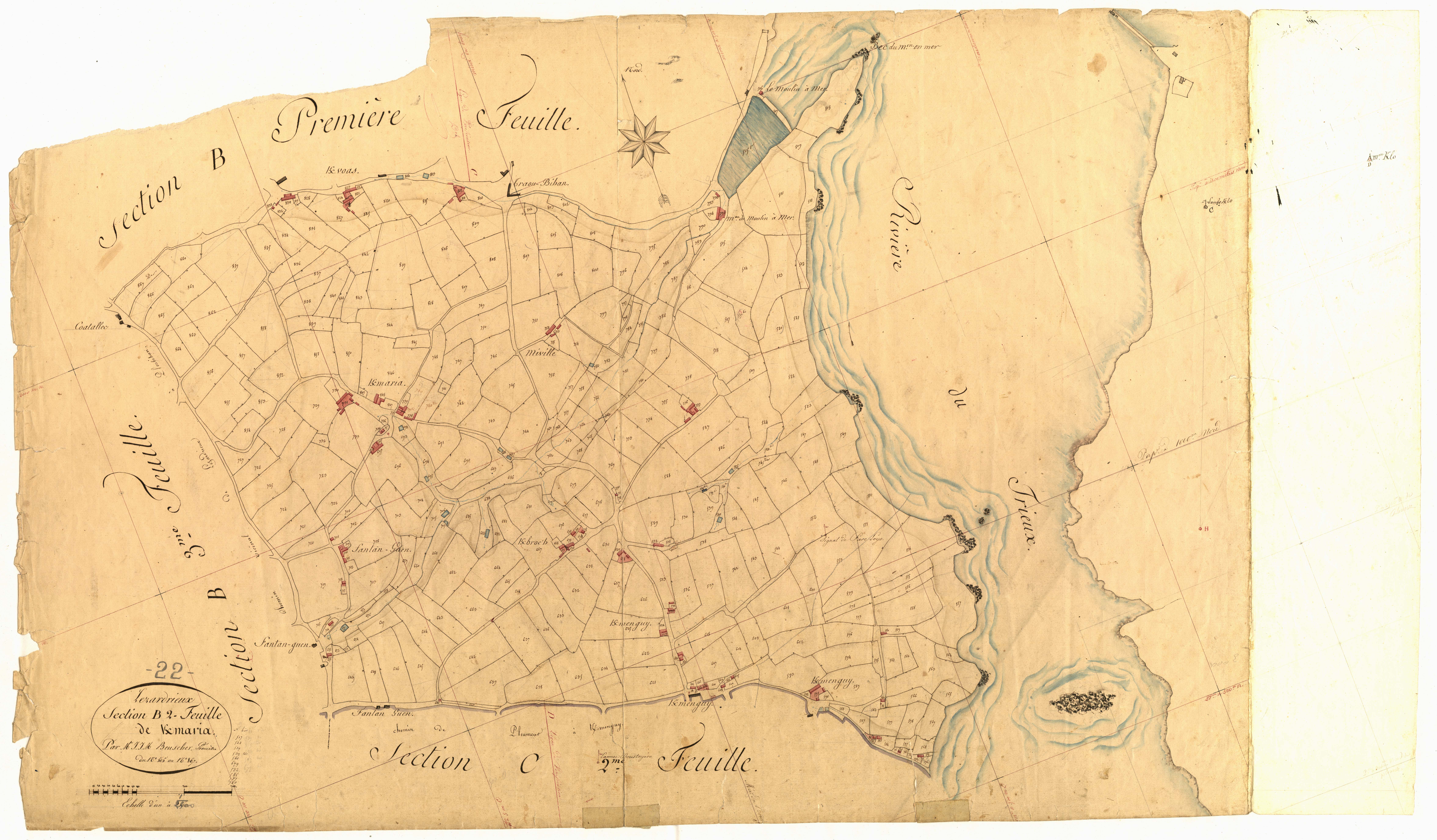 Lézardrieux - Section B, 2e feuille