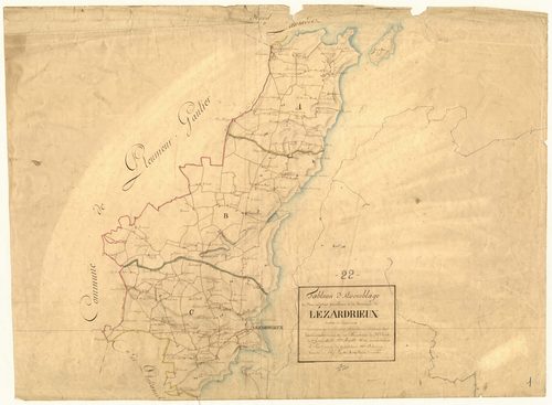 Lézardrieux - Tableau d'assemblage