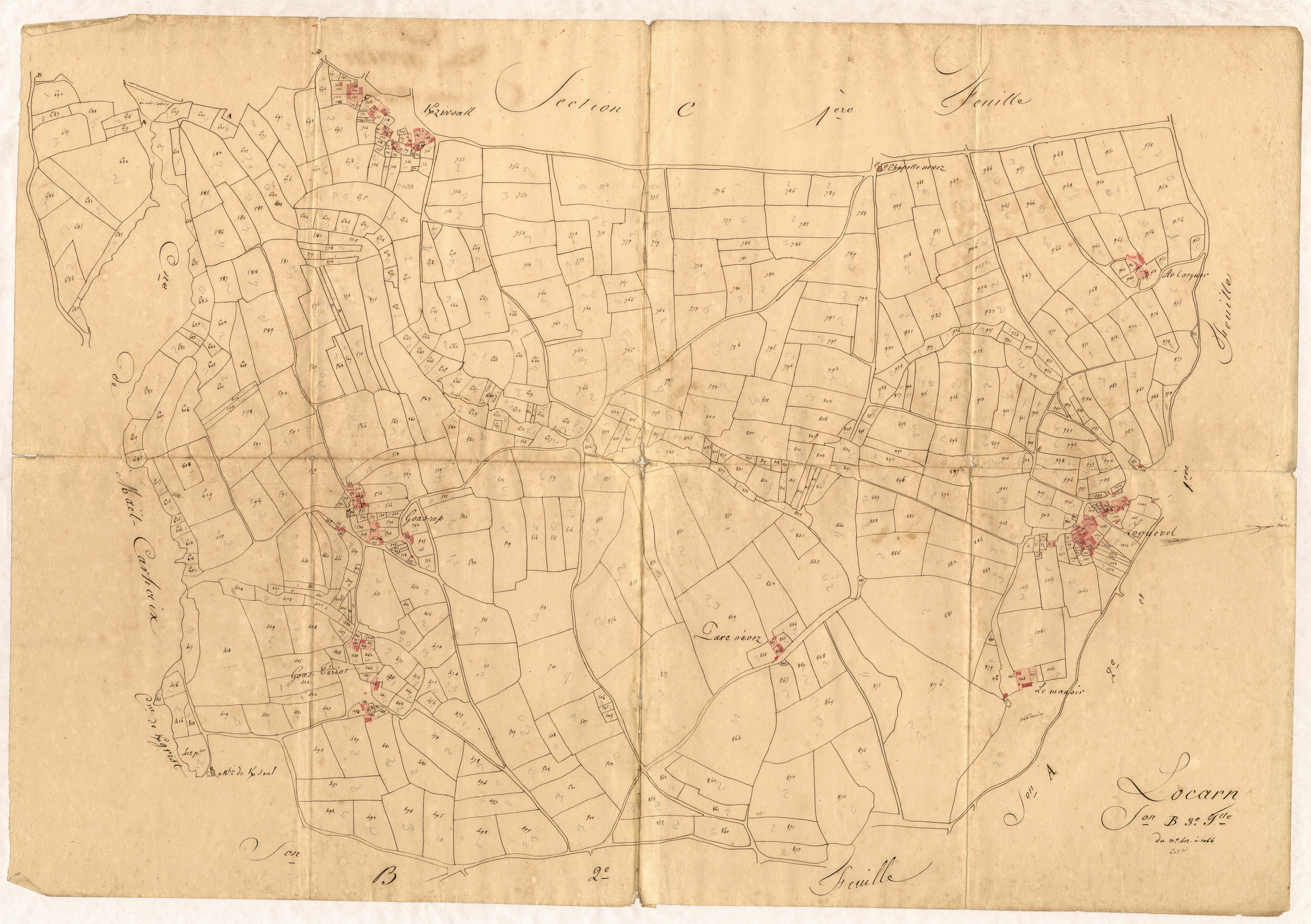 Locarn - Section B, 3e feuille